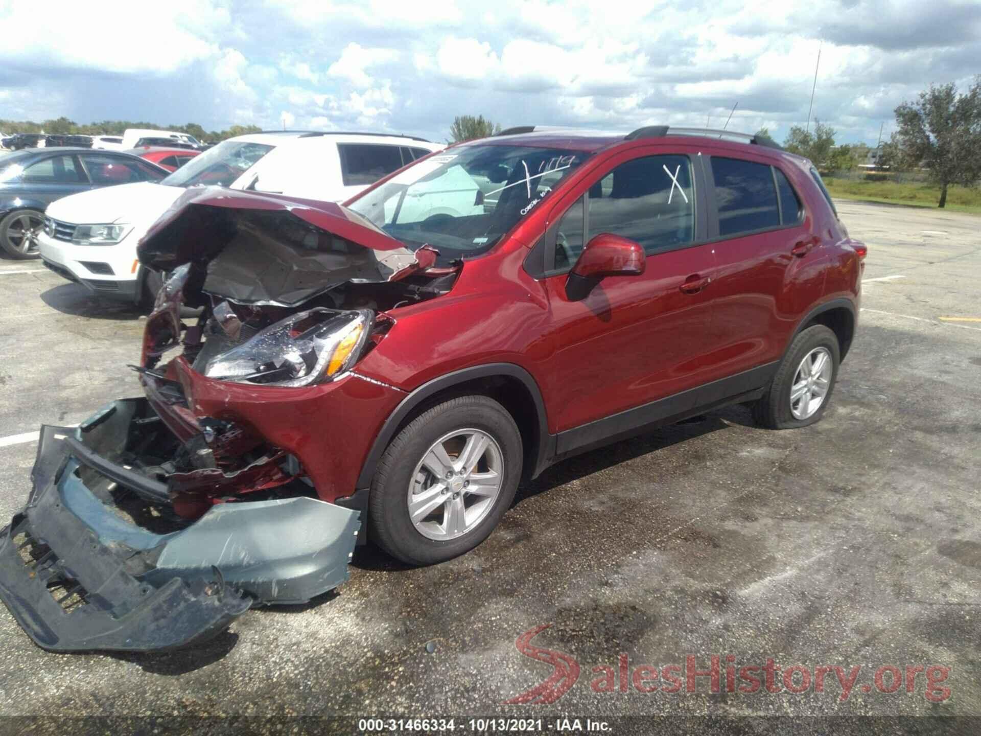 KL7CJLSB0MB326804 2021 CHEVROLET TRAX