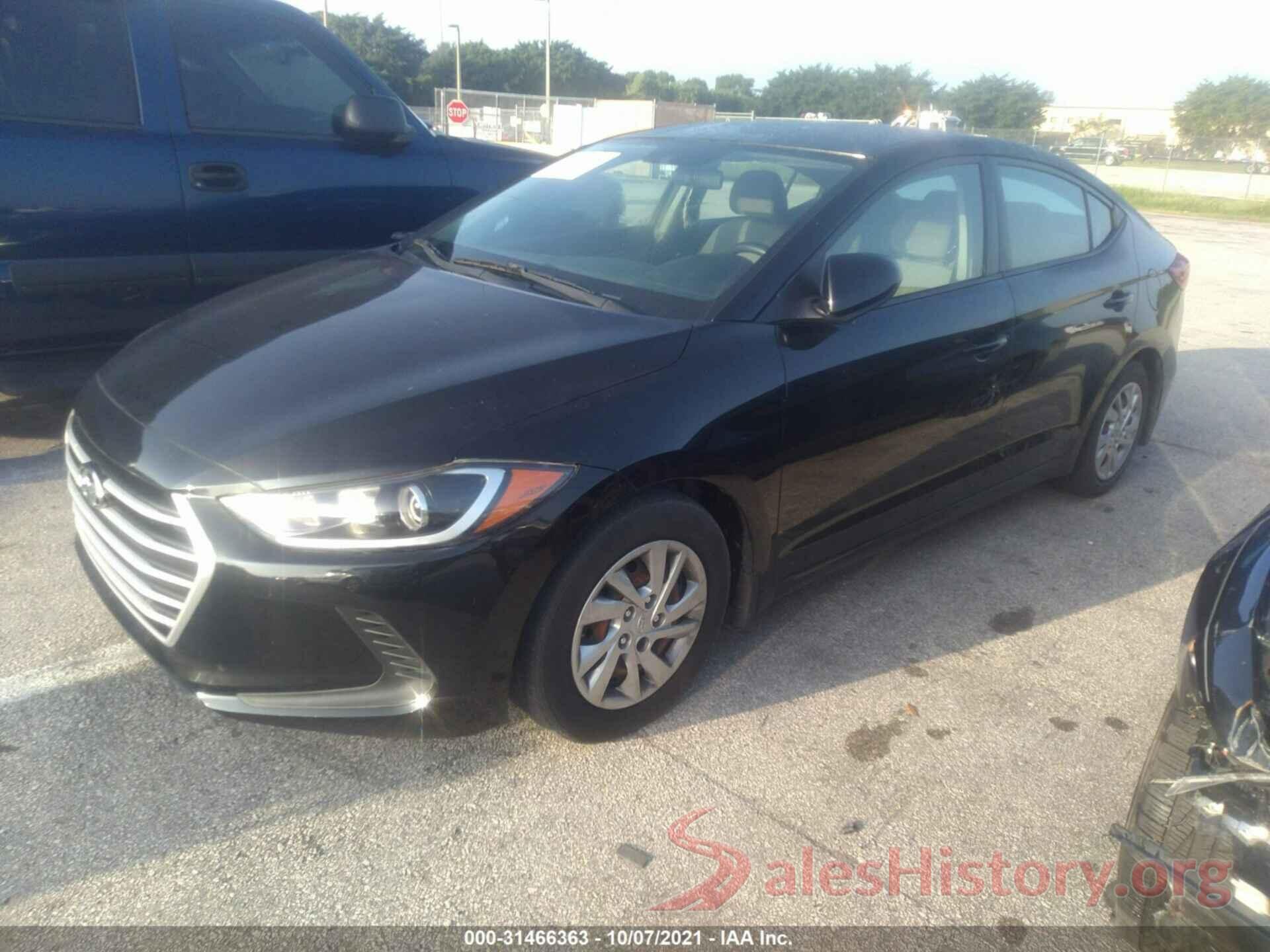 5NPD74LF4JH355343 2018 HYUNDAI ELANTRA