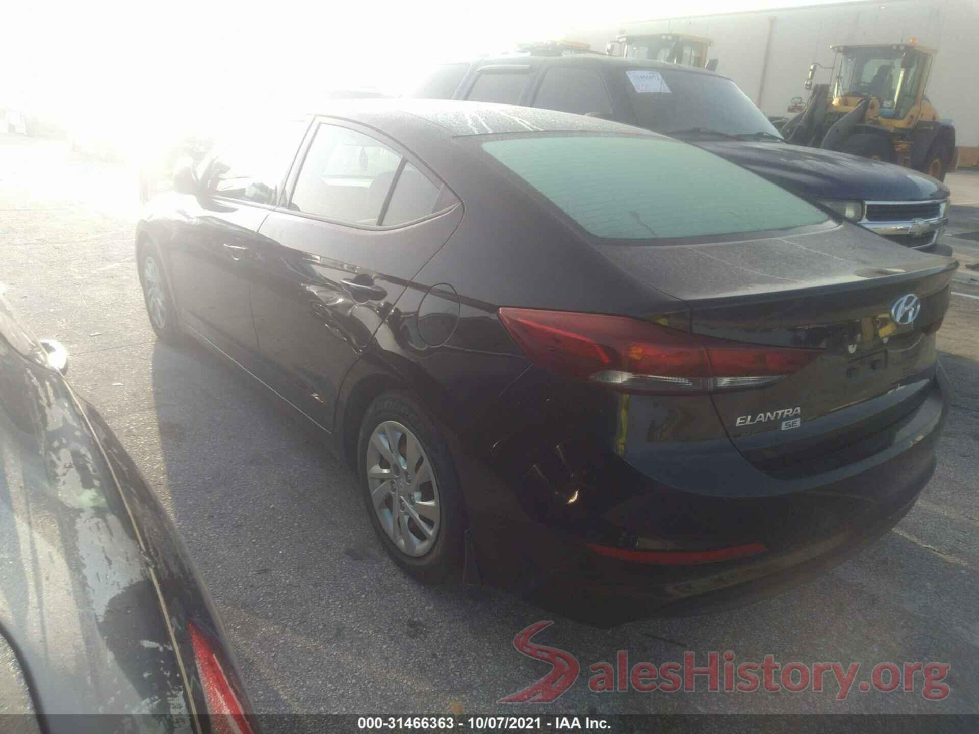 5NPD74LF4JH355343 2018 HYUNDAI ELANTRA