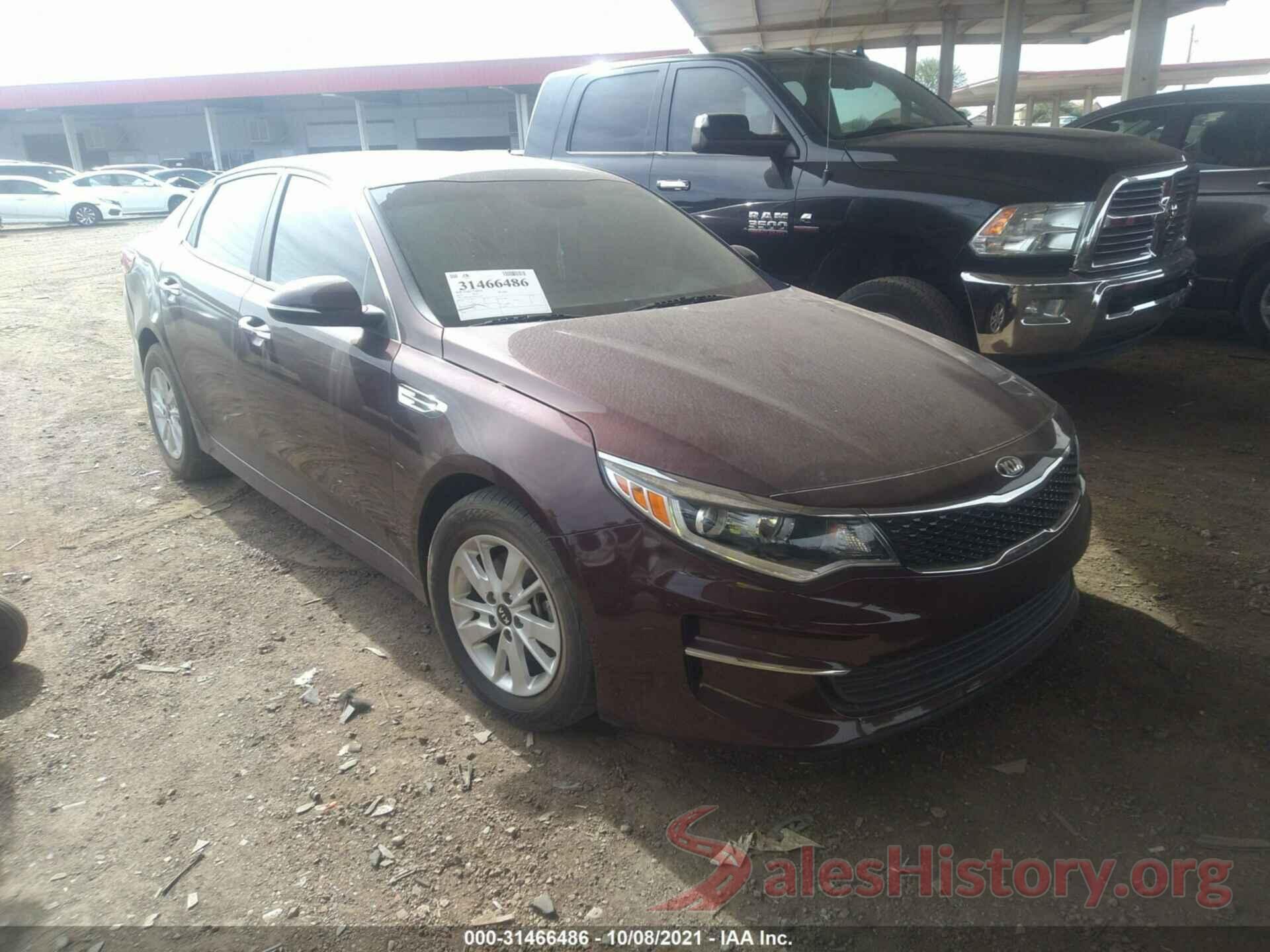 5XXGT4L37GG115710 2016 KIA OPTIMA