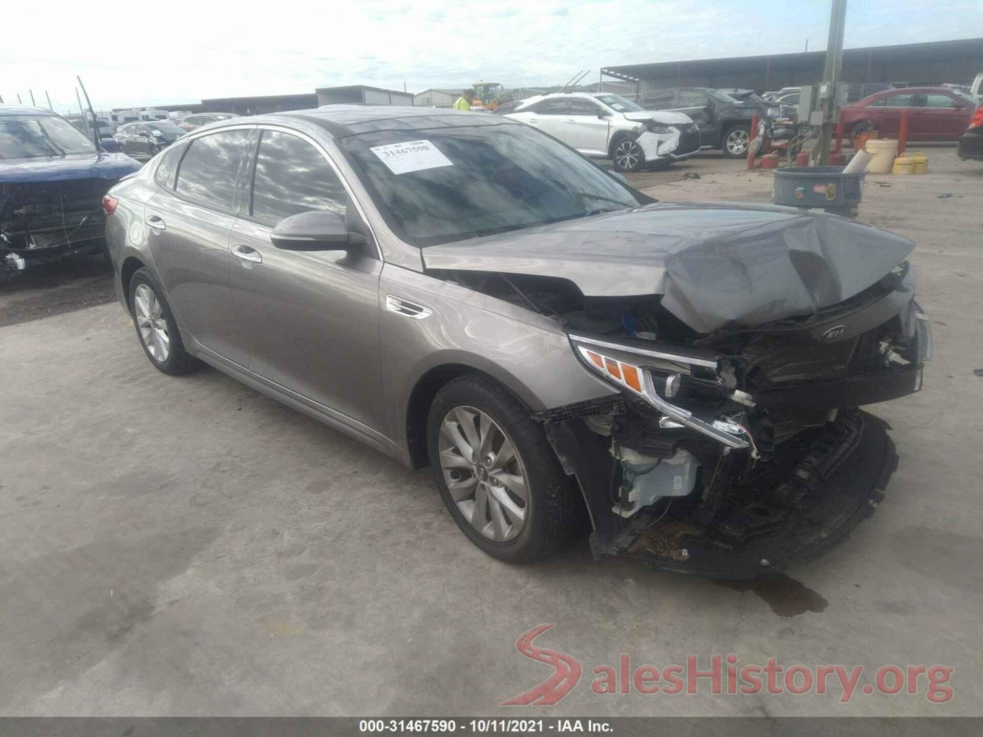 5XXGU4L36GG004918 2016 KIA OPTIMA