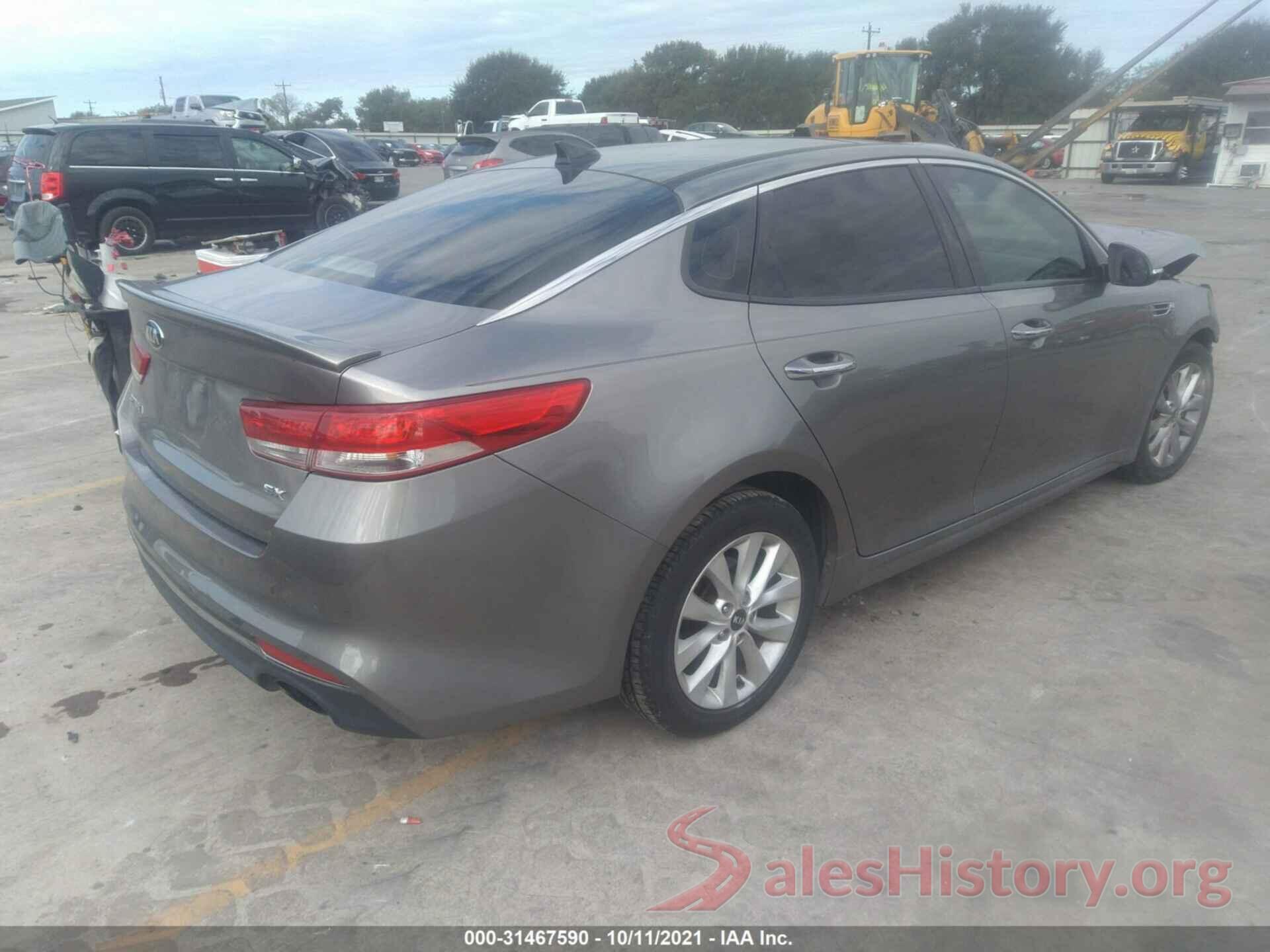 5XXGU4L36GG004918 2016 KIA OPTIMA