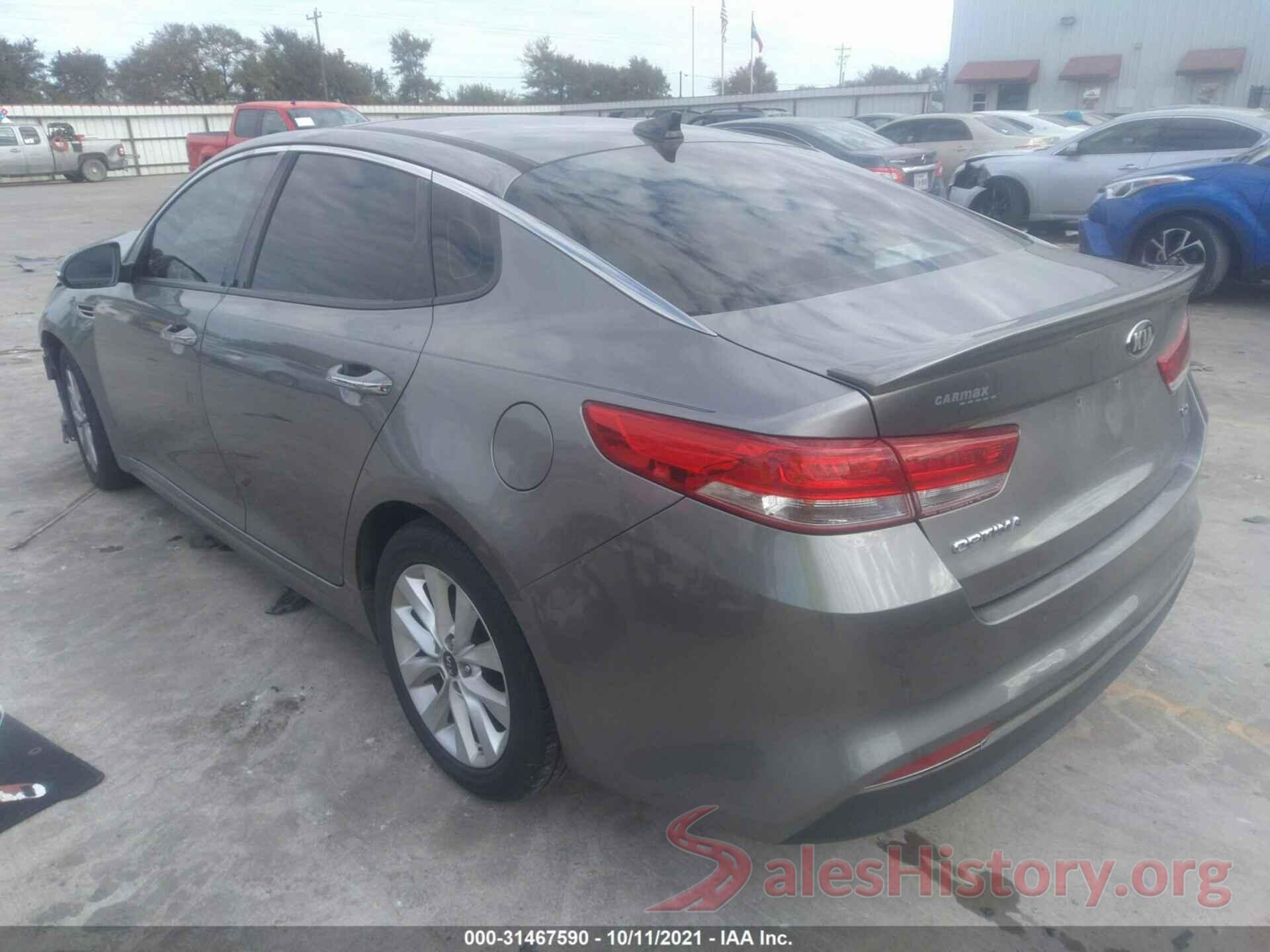 5XXGU4L36GG004918 2016 KIA OPTIMA