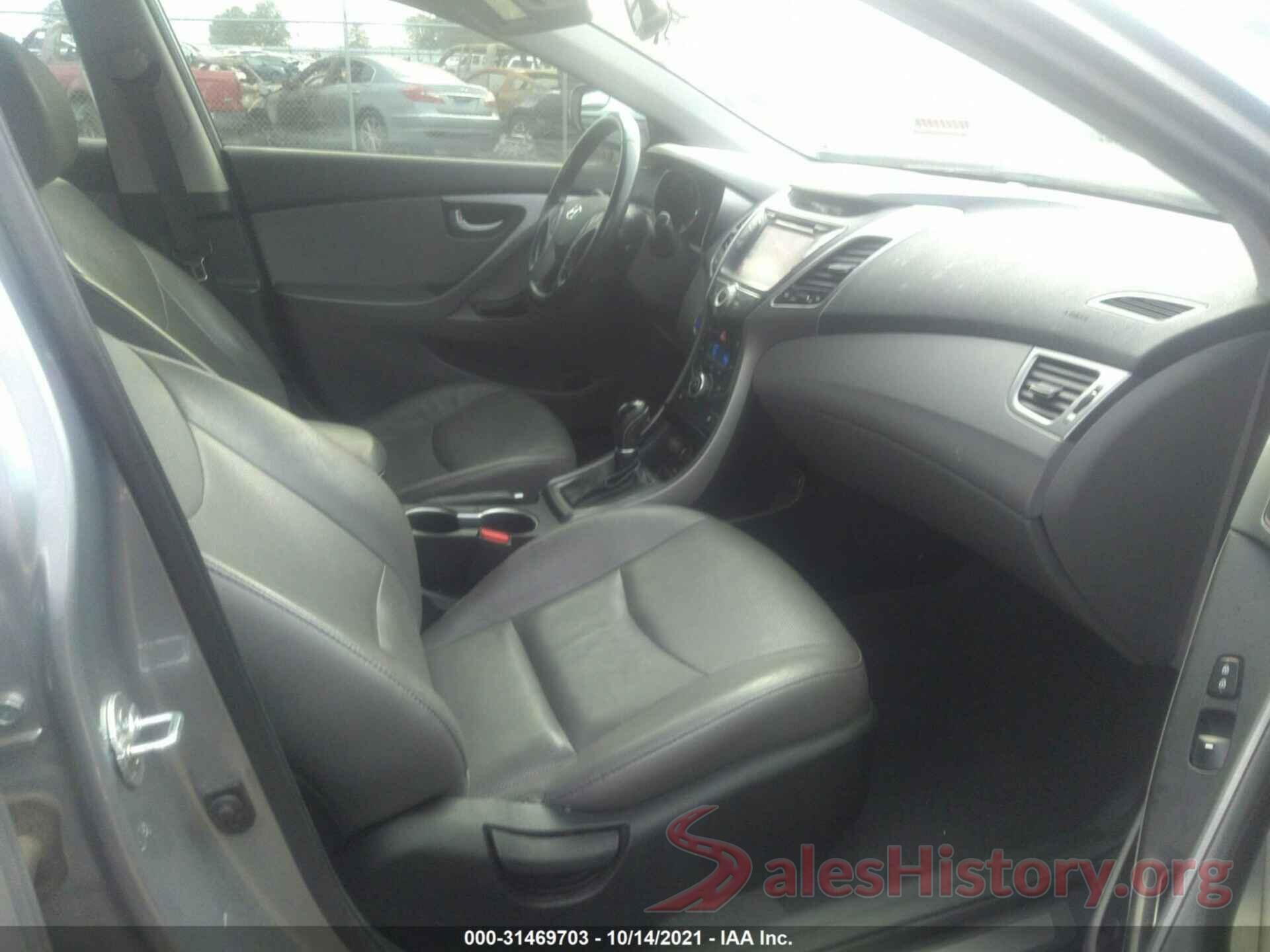 5NPDH4AE6GH662724 2016 HYUNDAI ELANTRA