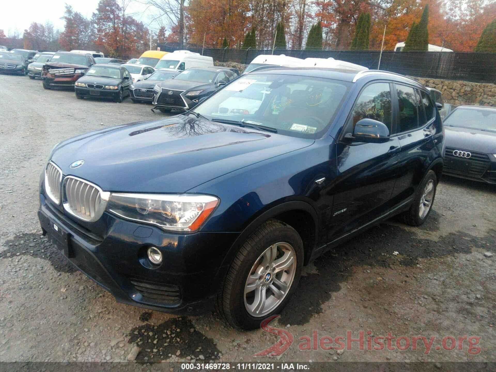 5UXWX9C59H0T12068 2017 BMW X3