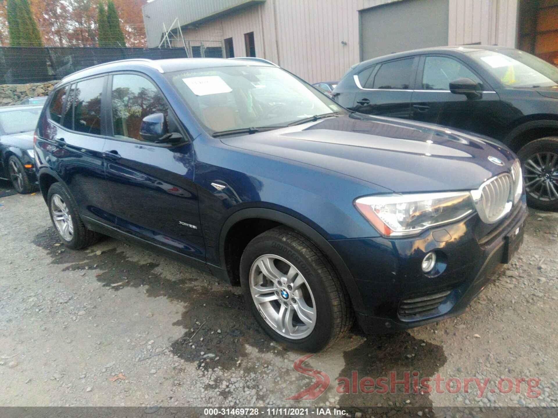 5UXWX9C59H0T12068 2017 BMW X3