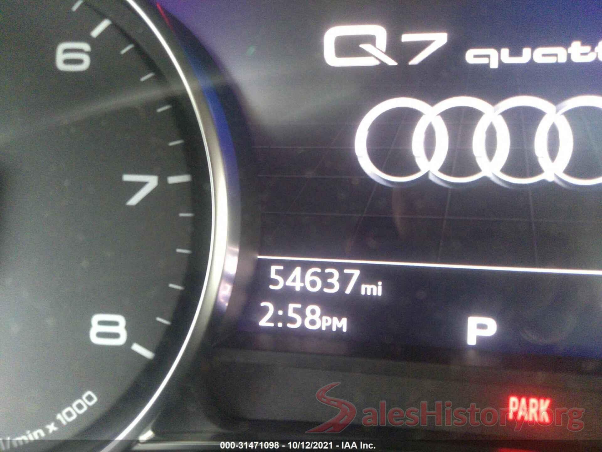 WA1LHAF77HD055446 2017 AUDI Q7