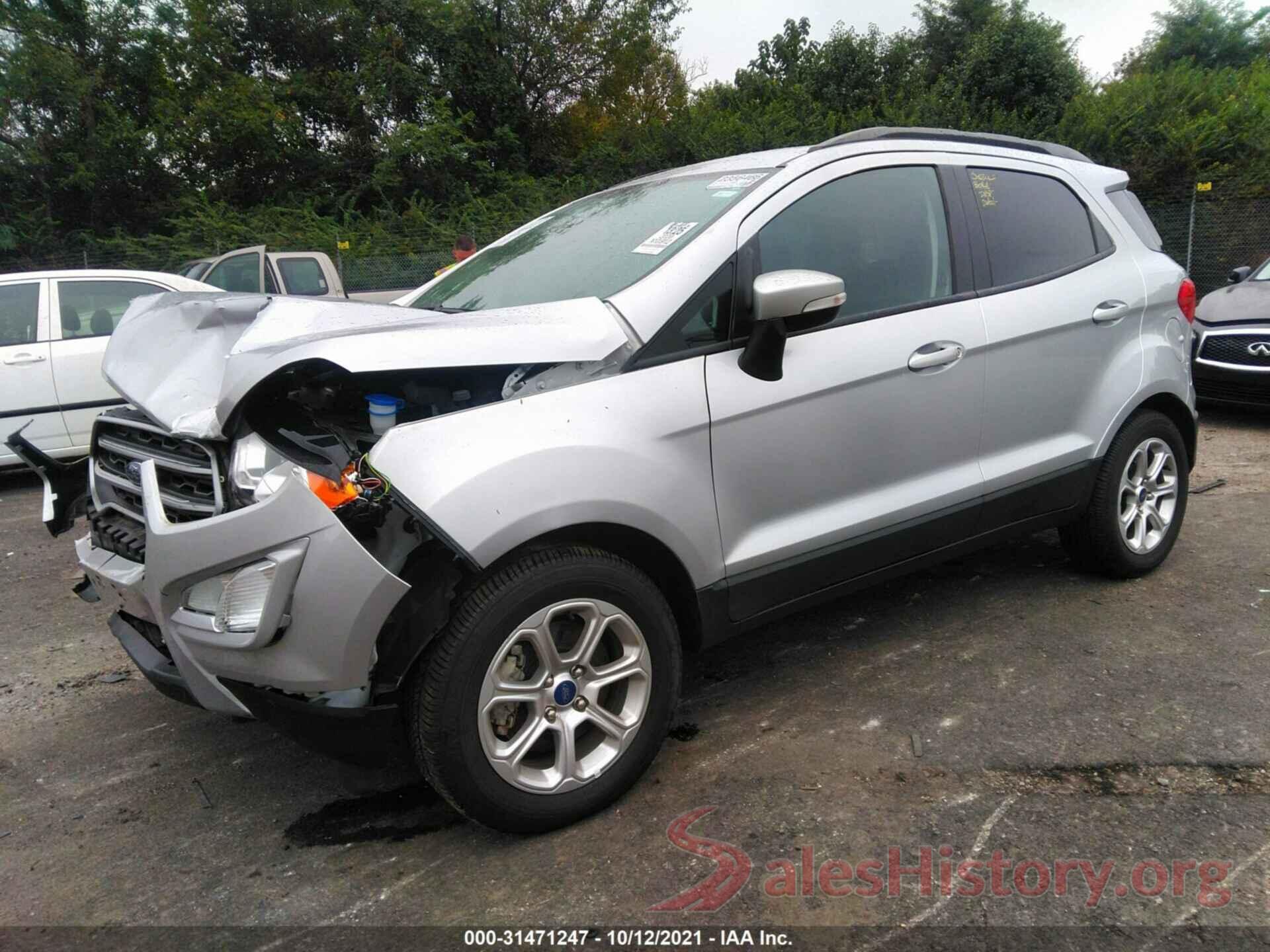 MAJ3S2GE9LC353009 2020 FORD ECOSPORT