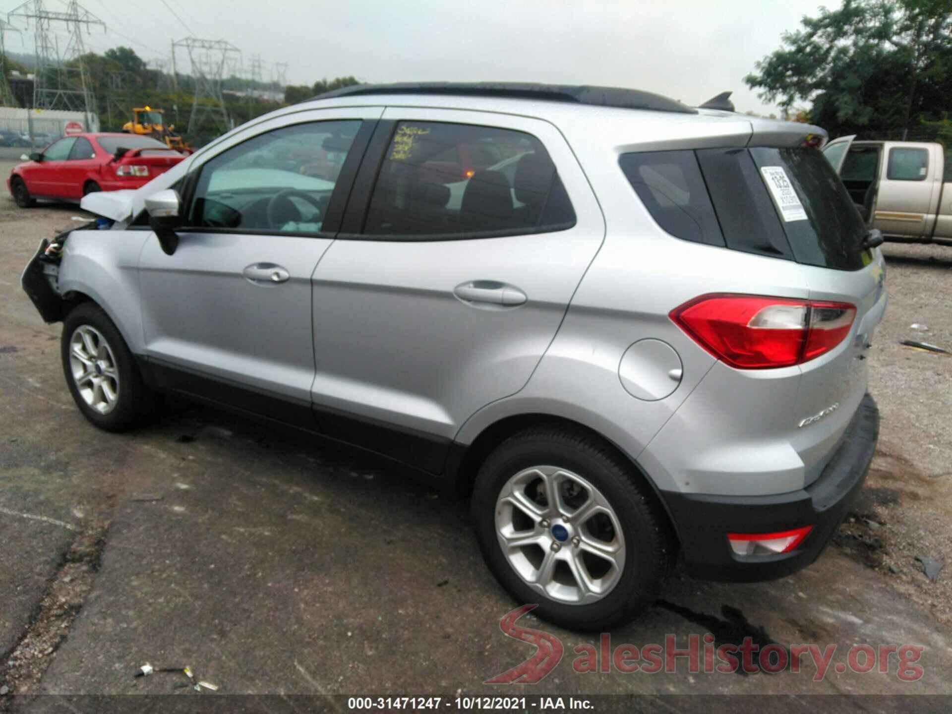 MAJ3S2GE9LC353009 2020 FORD ECOSPORT