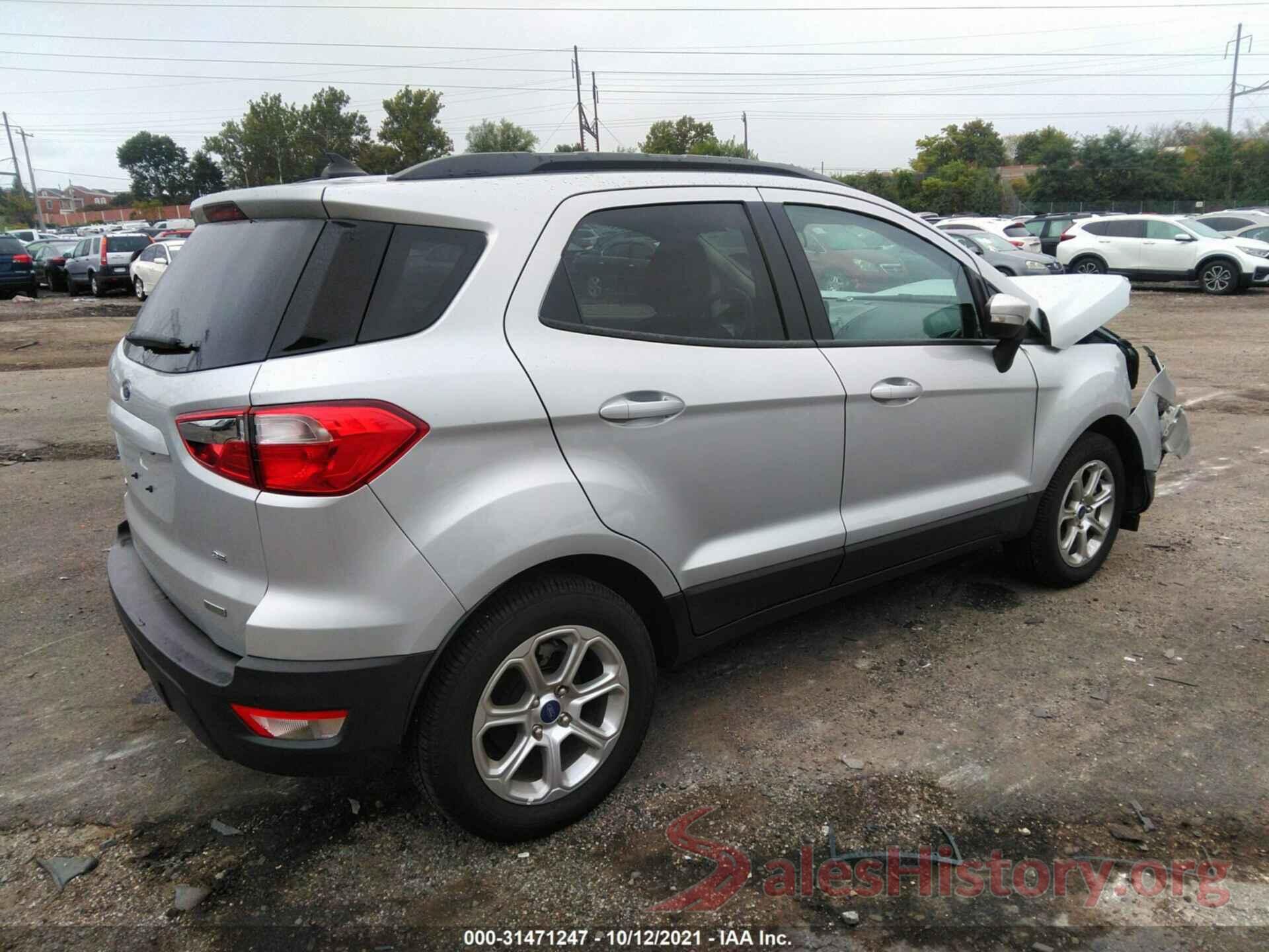 MAJ3S2GE9LC353009 2020 FORD ECOSPORT