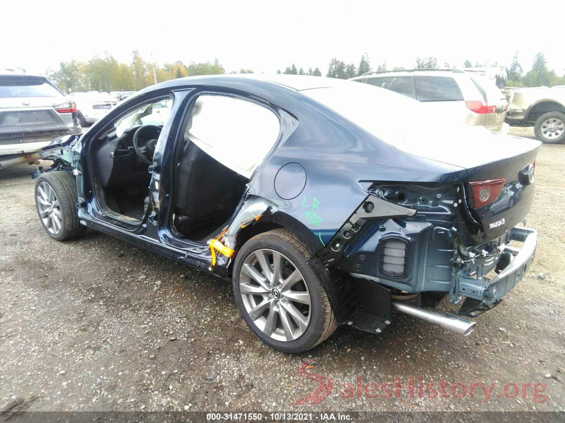 JM1BPABL0M1345417 2021 MAZDA MAZDA3 SEDAN