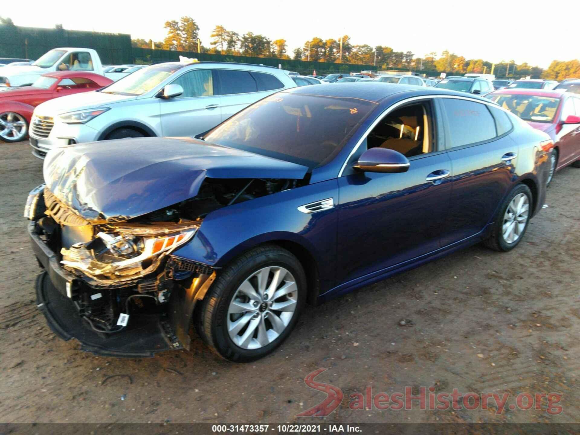 5XXGT4L37JG255652 2018 KIA OPTIMA