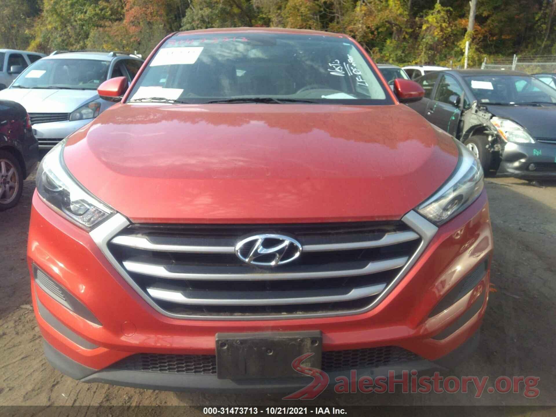 KM8J23A47HU402289 2017 HYUNDAI TUCSON