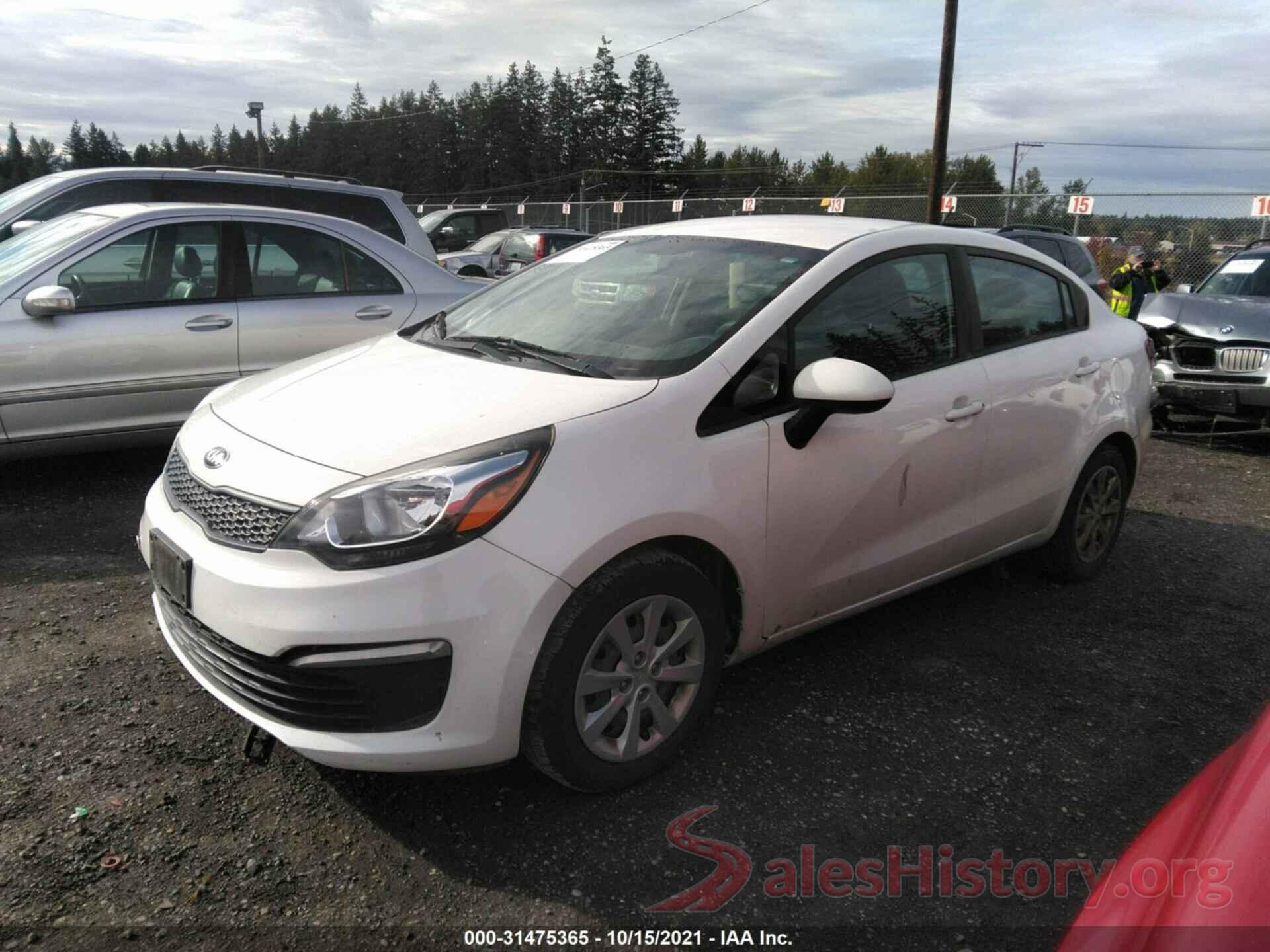 KNADM4A33H6041699 2017 KIA RIO