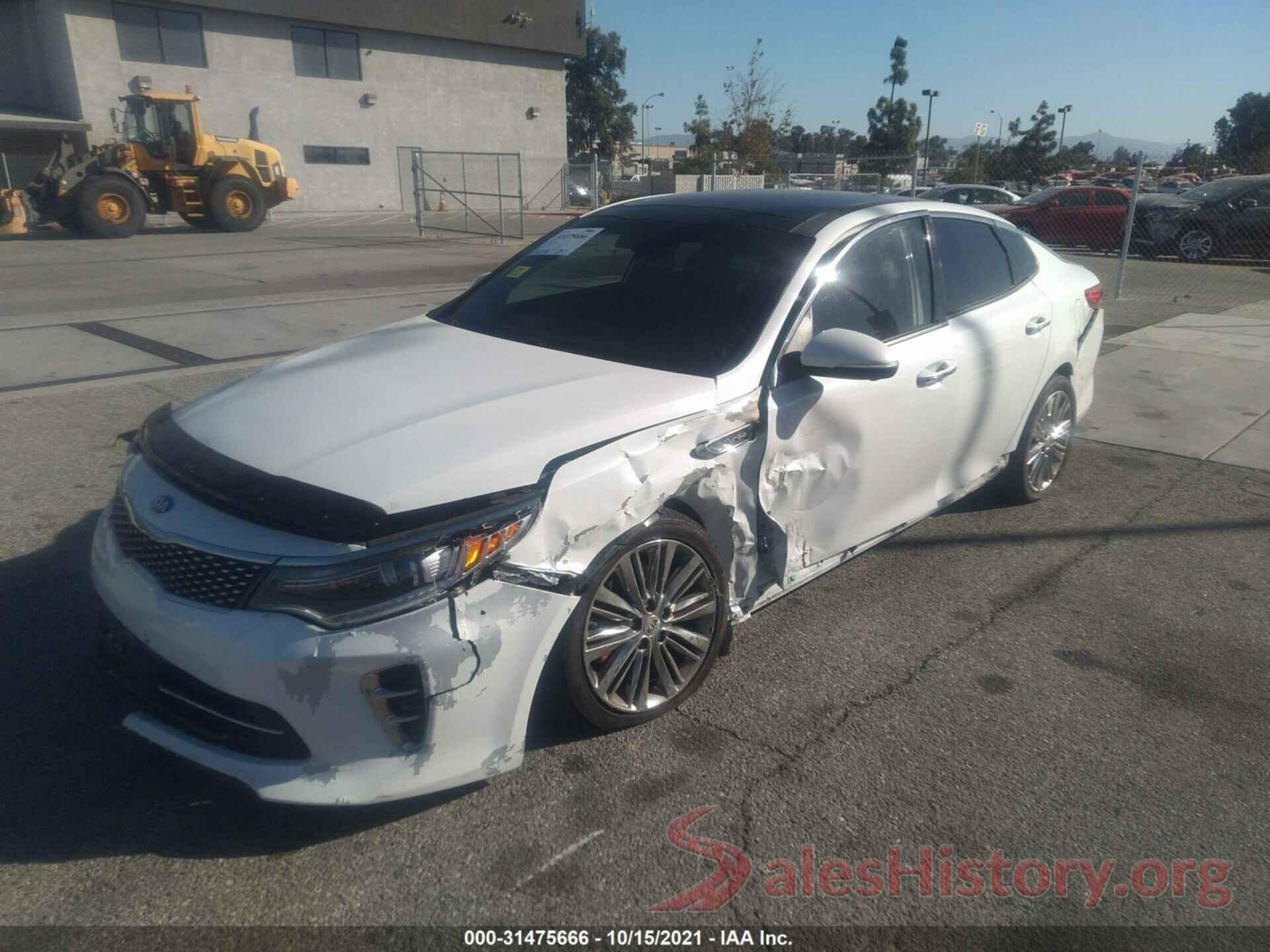 5XXGV4L2XGG079612 2016 KIA OPTIMA