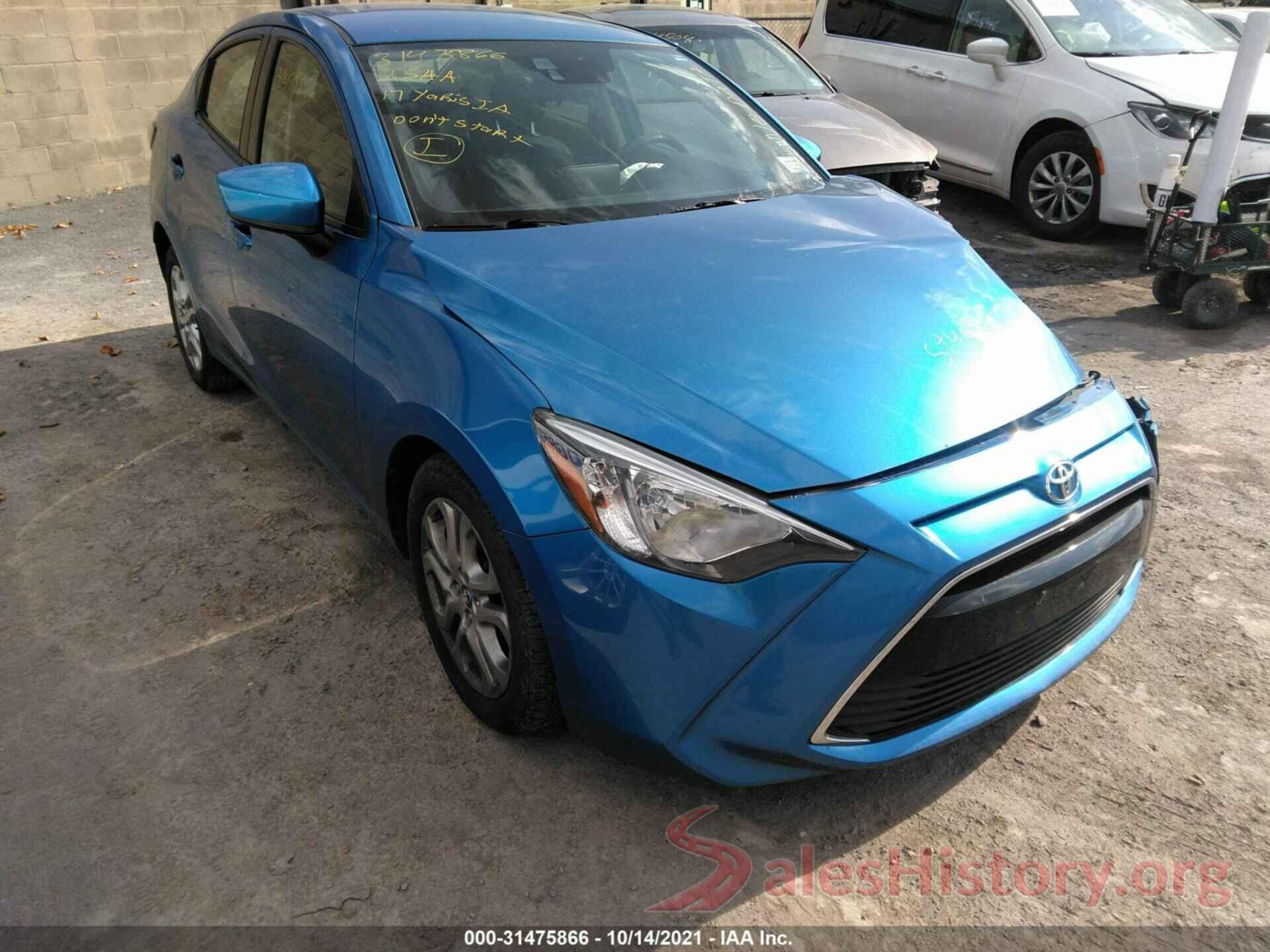 3MYDLBYVXHY179378 2017 TOYOTA YARIS IA