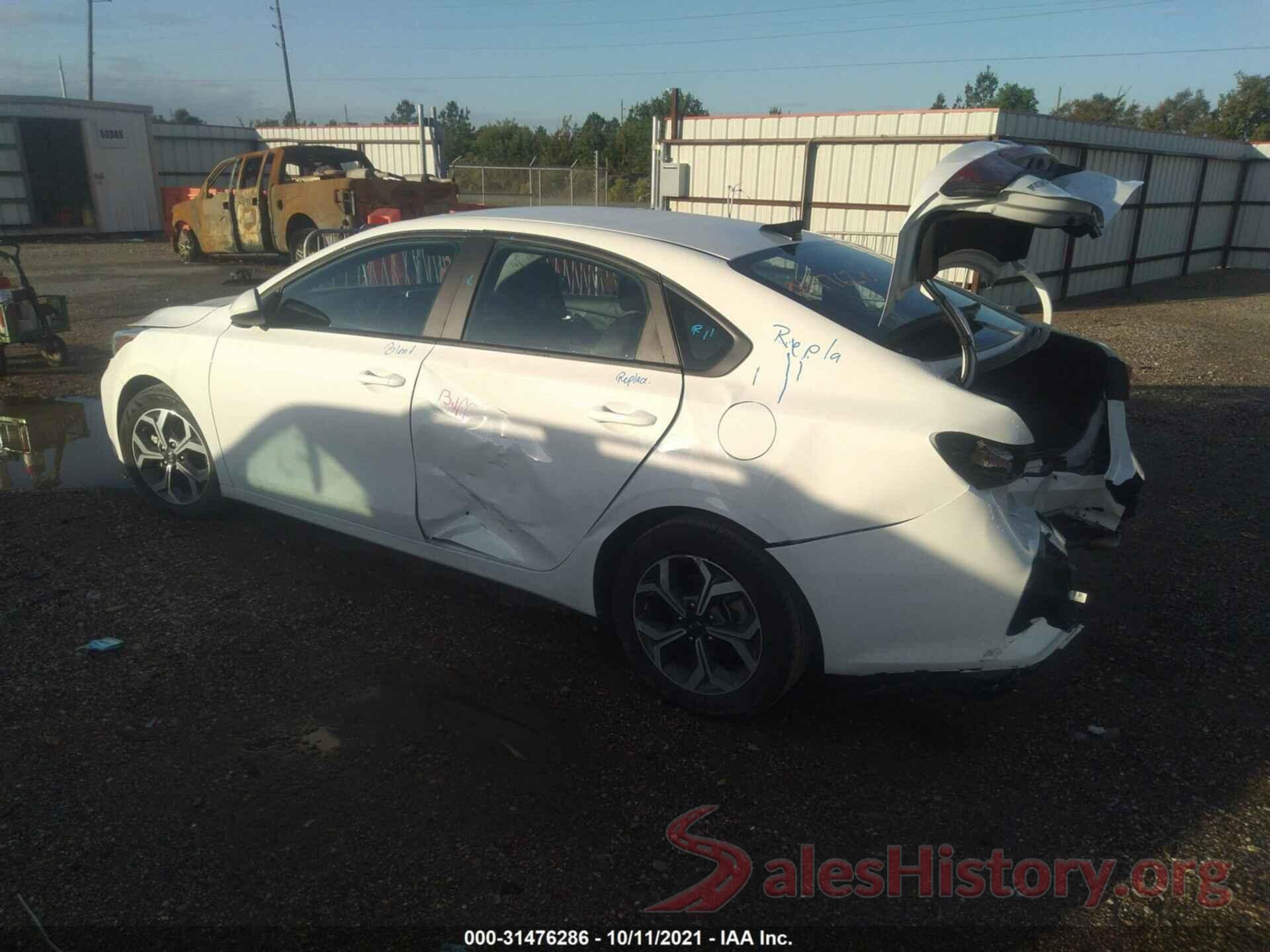 3KPF24AD7ME263712 2021 KIA FORTE