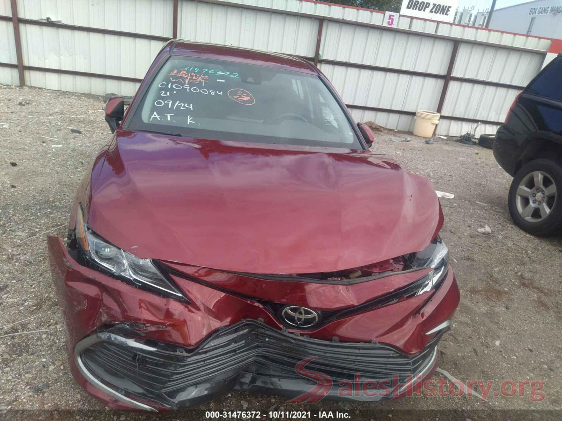 4T1C11AK0MU467753 2021 TOYOTA CAMRY