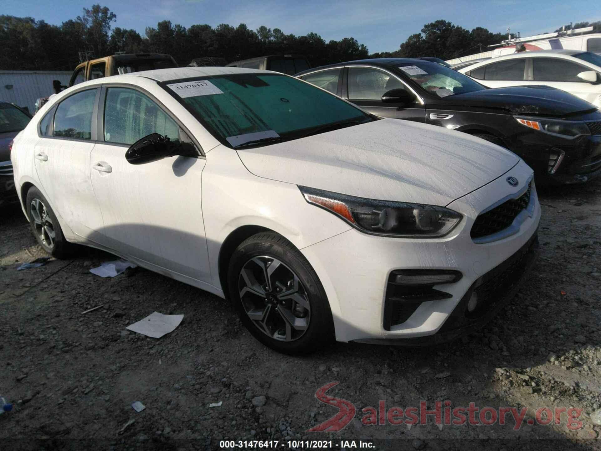 3KPF24AD6LE197944 2020 KIA FORTE