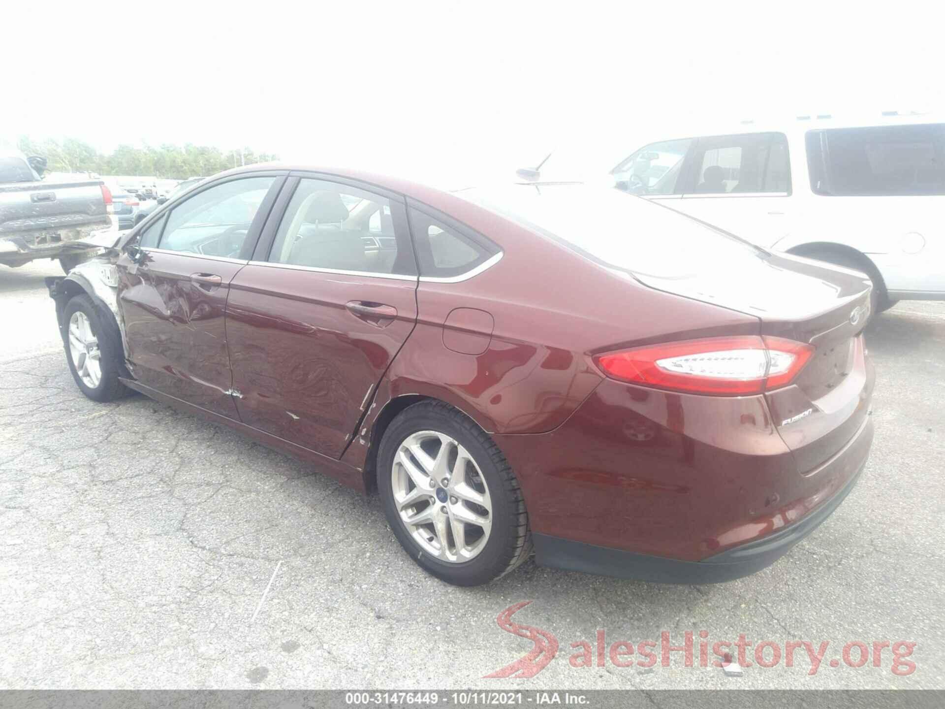 3FA6P0H7XGR183656 2016 FORD FUSION