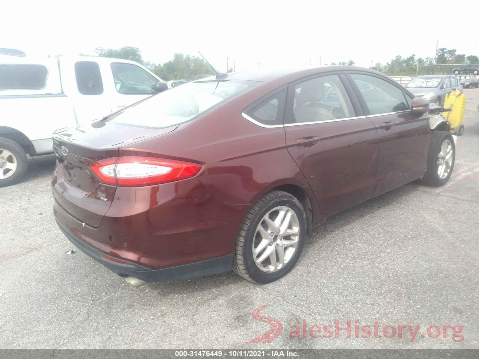 3FA6P0H7XGR183656 2016 FORD FUSION