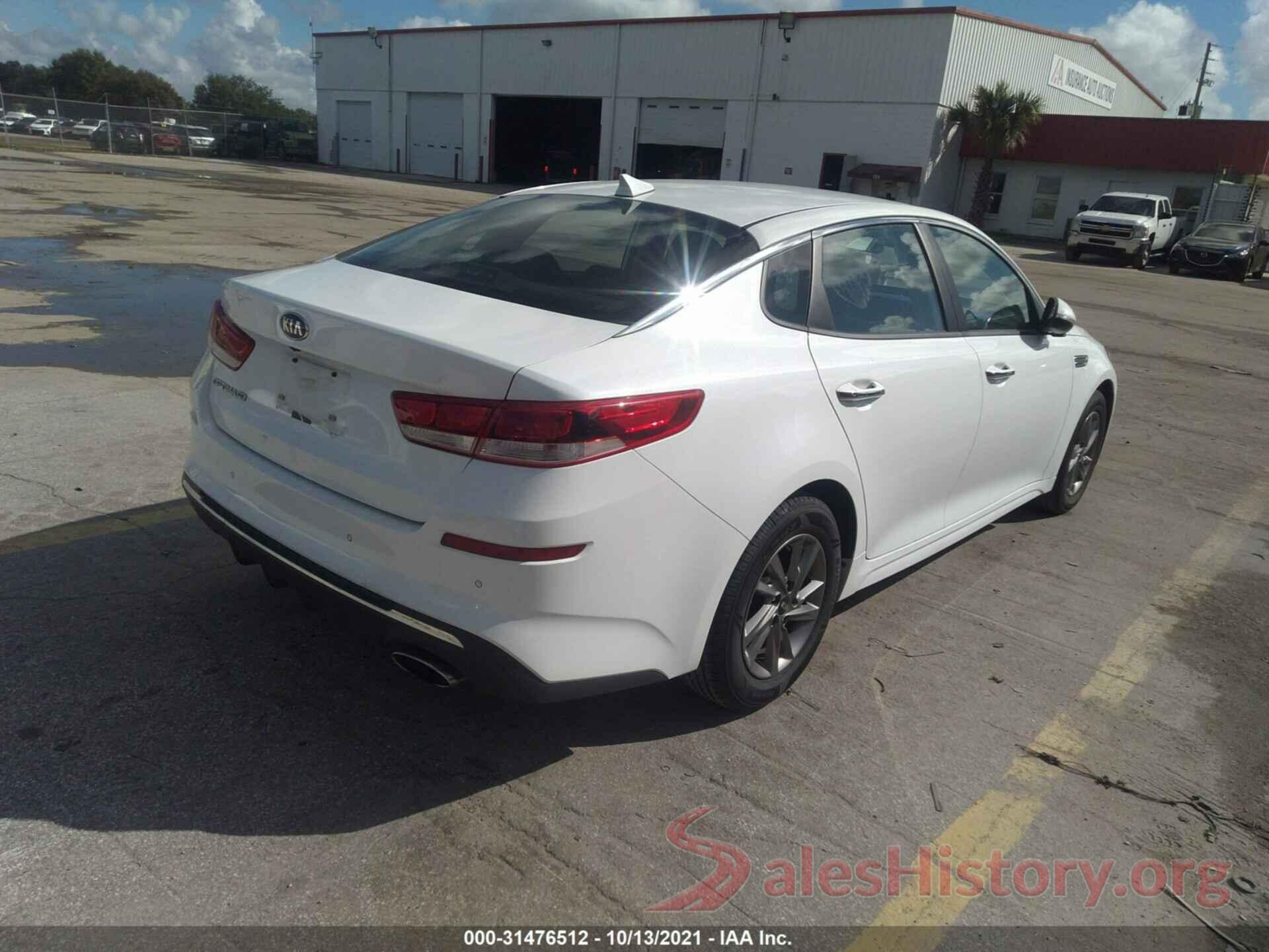 5XXGT4L3XLG380678 2020 KIA OPTIMA