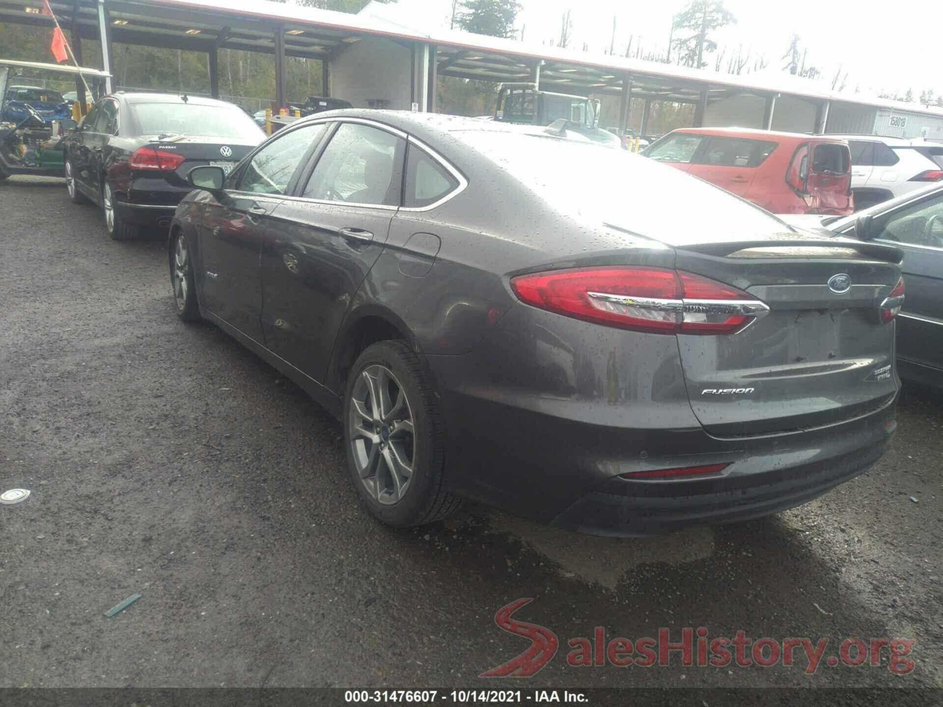 3FA6P0RU8KR156288 2019 FORD FUSION HYBRID