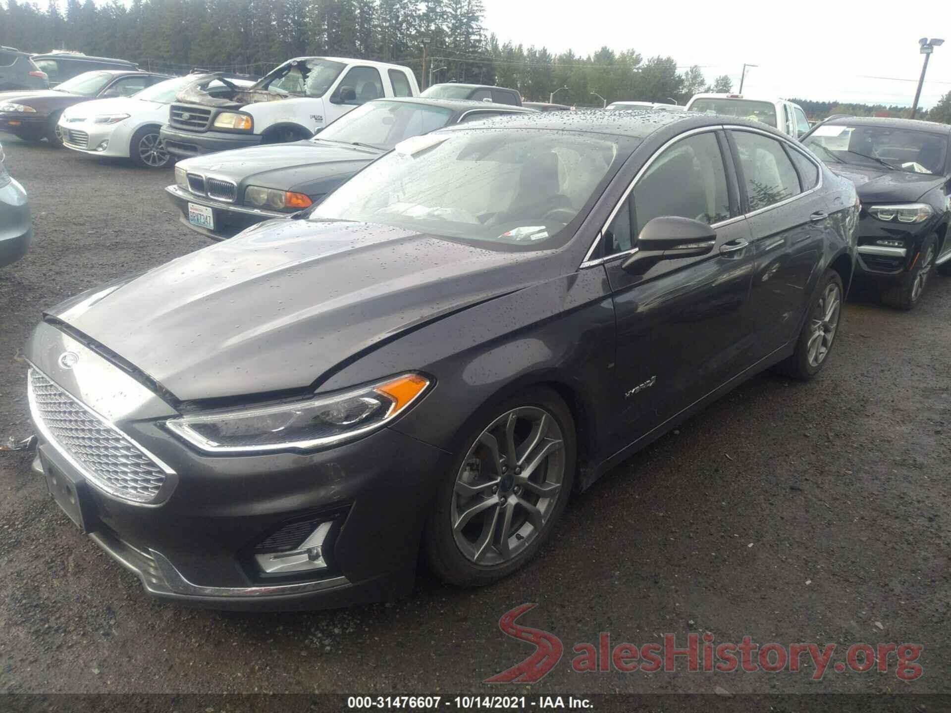 3FA6P0RU8KR156288 2019 FORD FUSION HYBRID