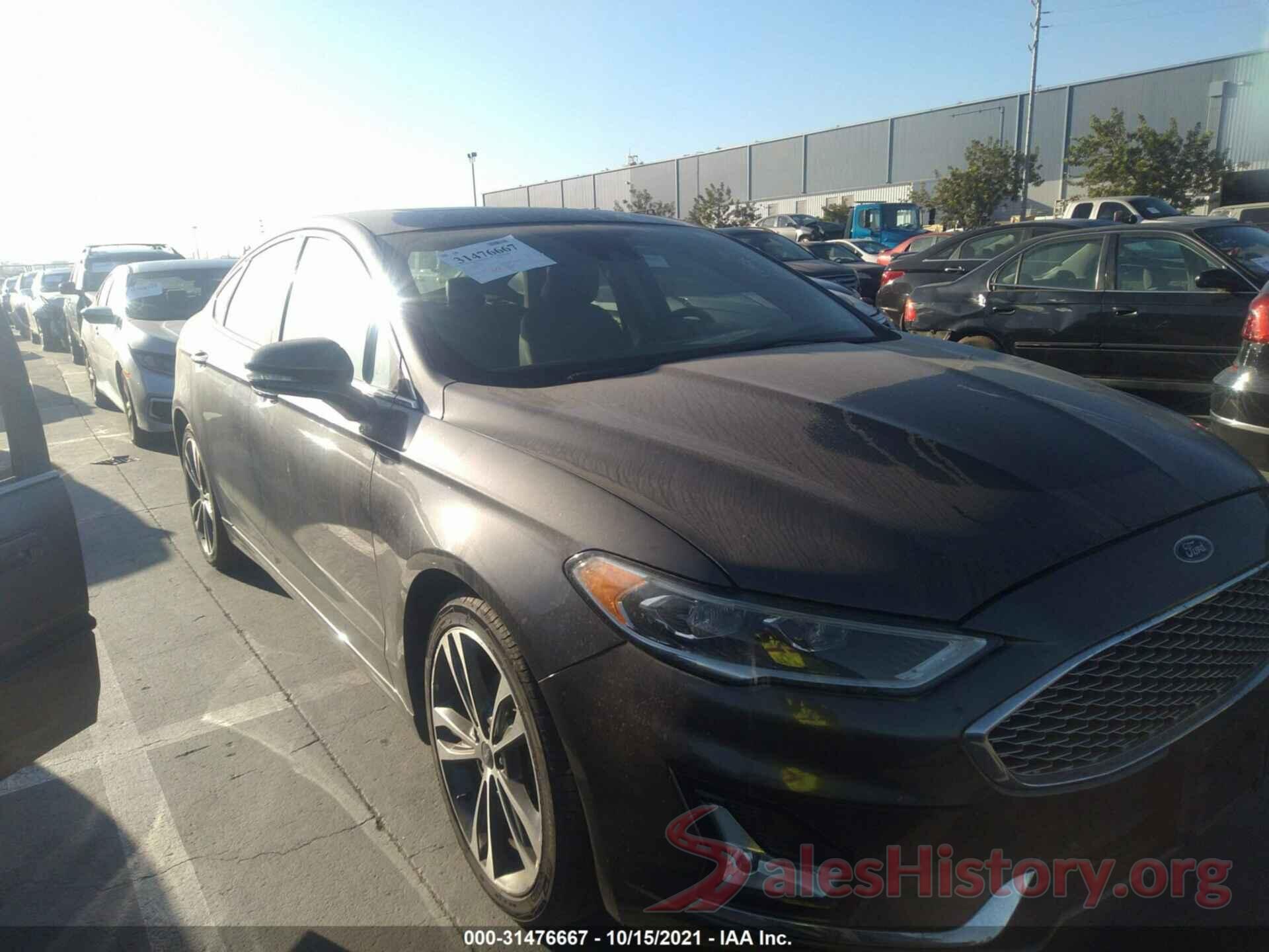 3FA6P0D96KR154672 2019 FORD FUSION