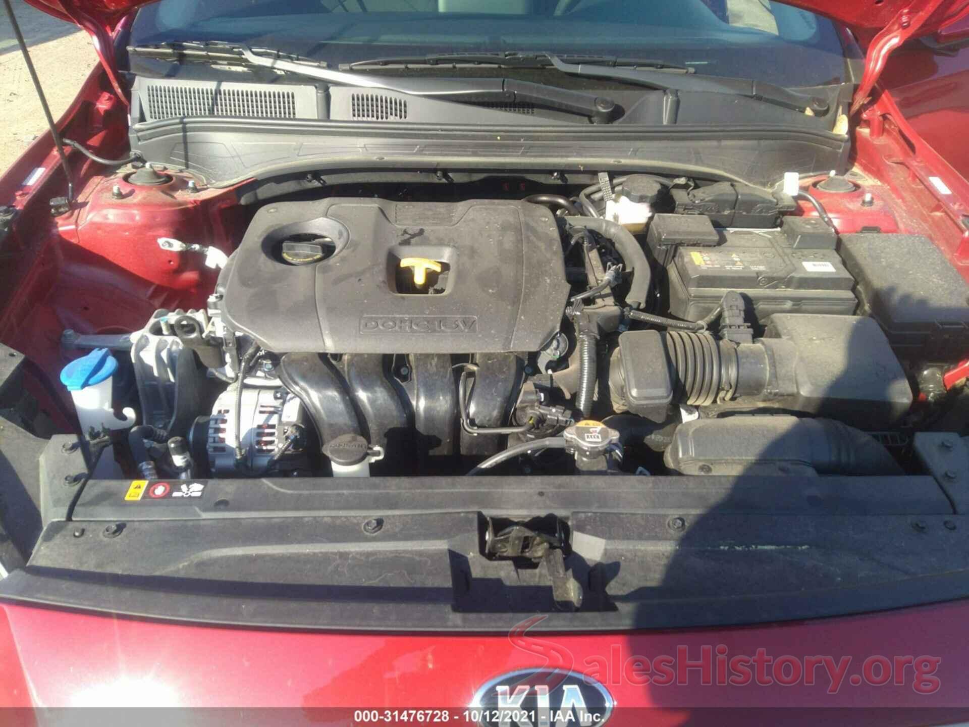 3KPF24AD8ME349319 2021 KIA FORTE