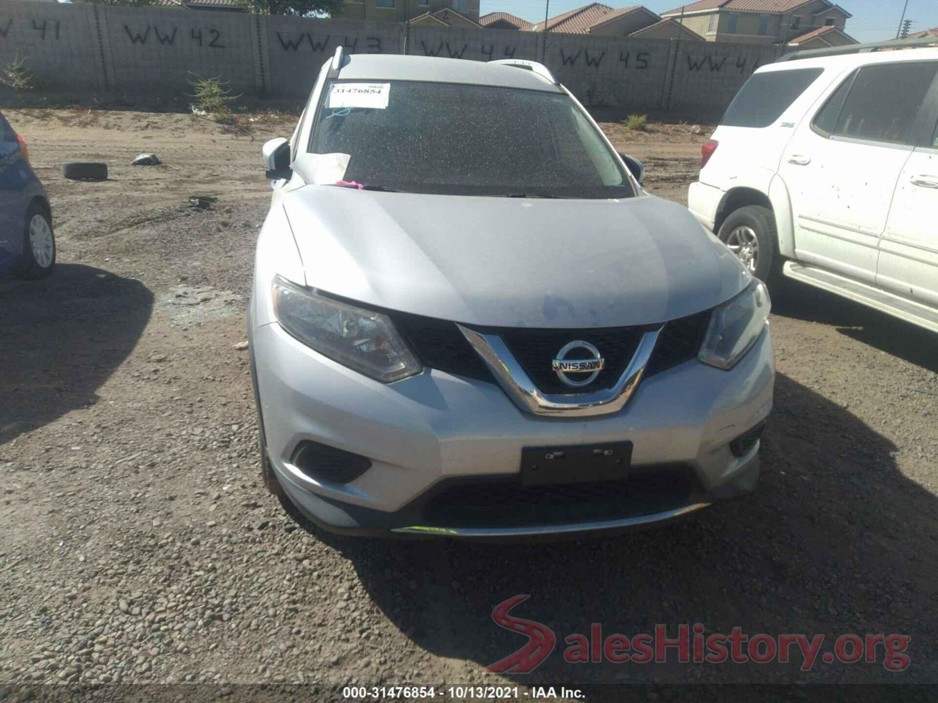 KNMAT2MT6GP609266 2016 NISSAN ROGUE