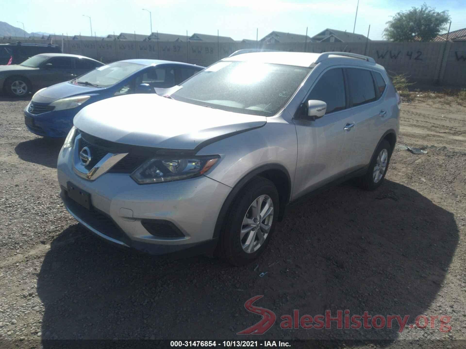 KNMAT2MT6GP609266 2016 NISSAN ROGUE