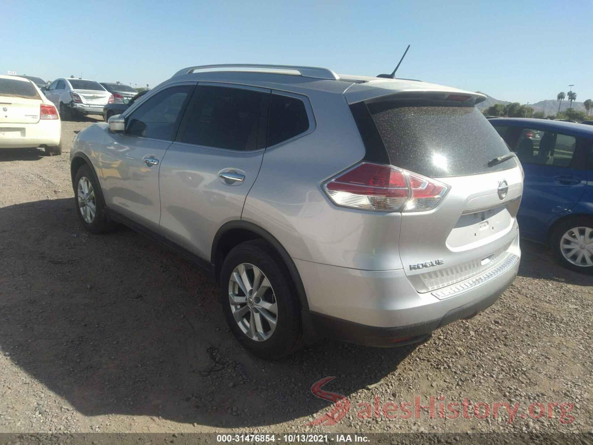 KNMAT2MT6GP609266 2016 NISSAN ROGUE