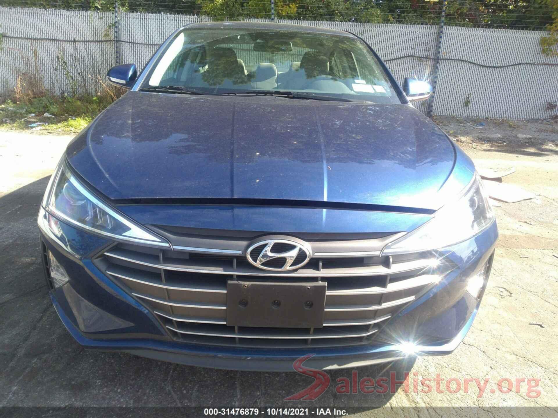 5NPD84LF5LH562307 2020 HYUNDAI ELANTRA