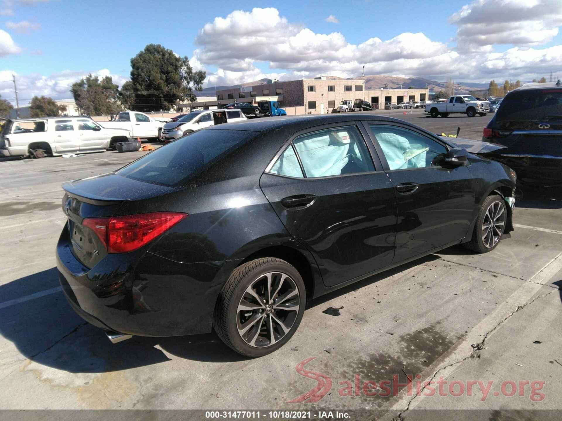 5YFBURHE4HP658309 2017 TOYOTA COROLLA