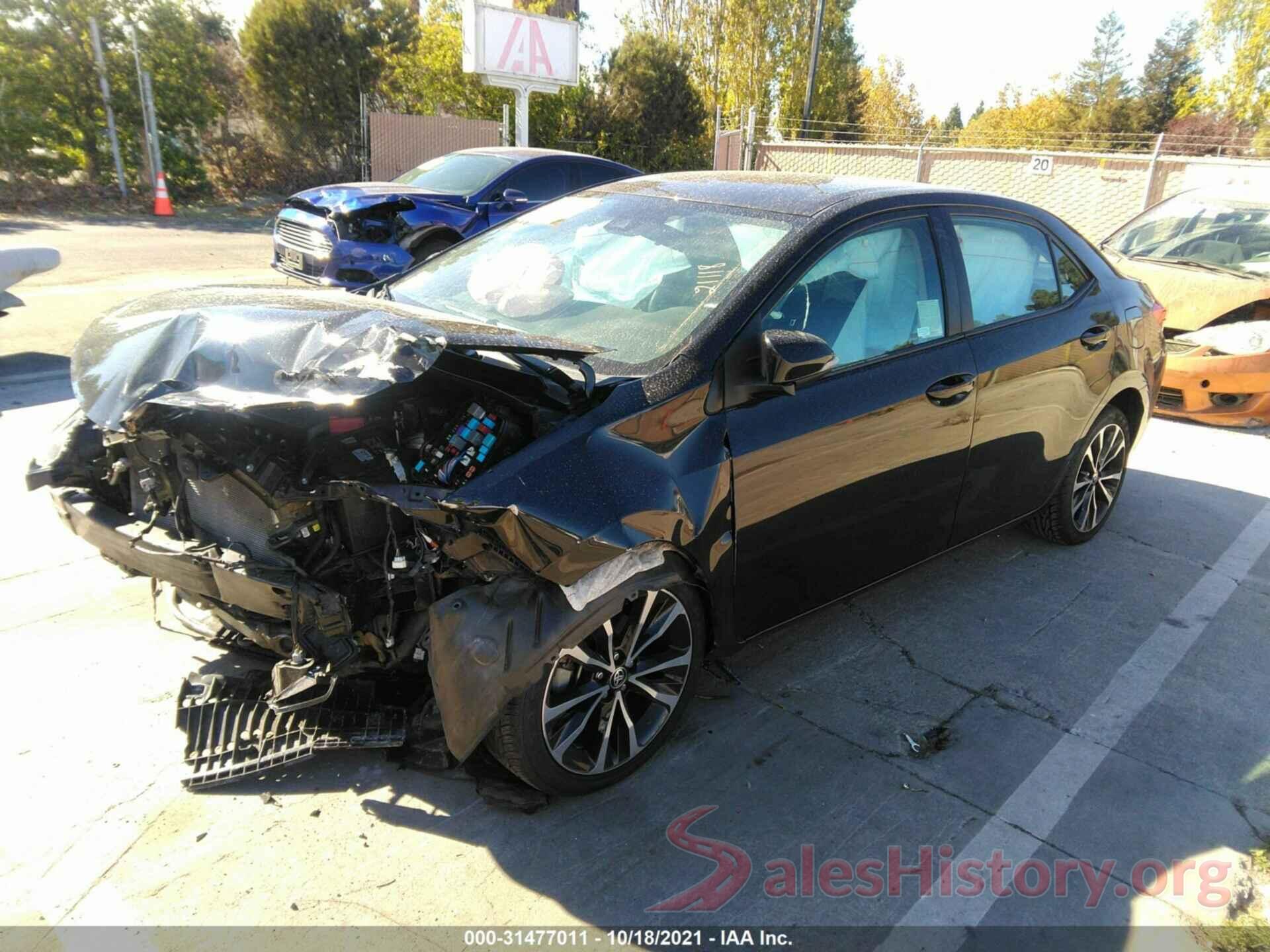 5YFBURHE4HP658309 2017 TOYOTA COROLLA