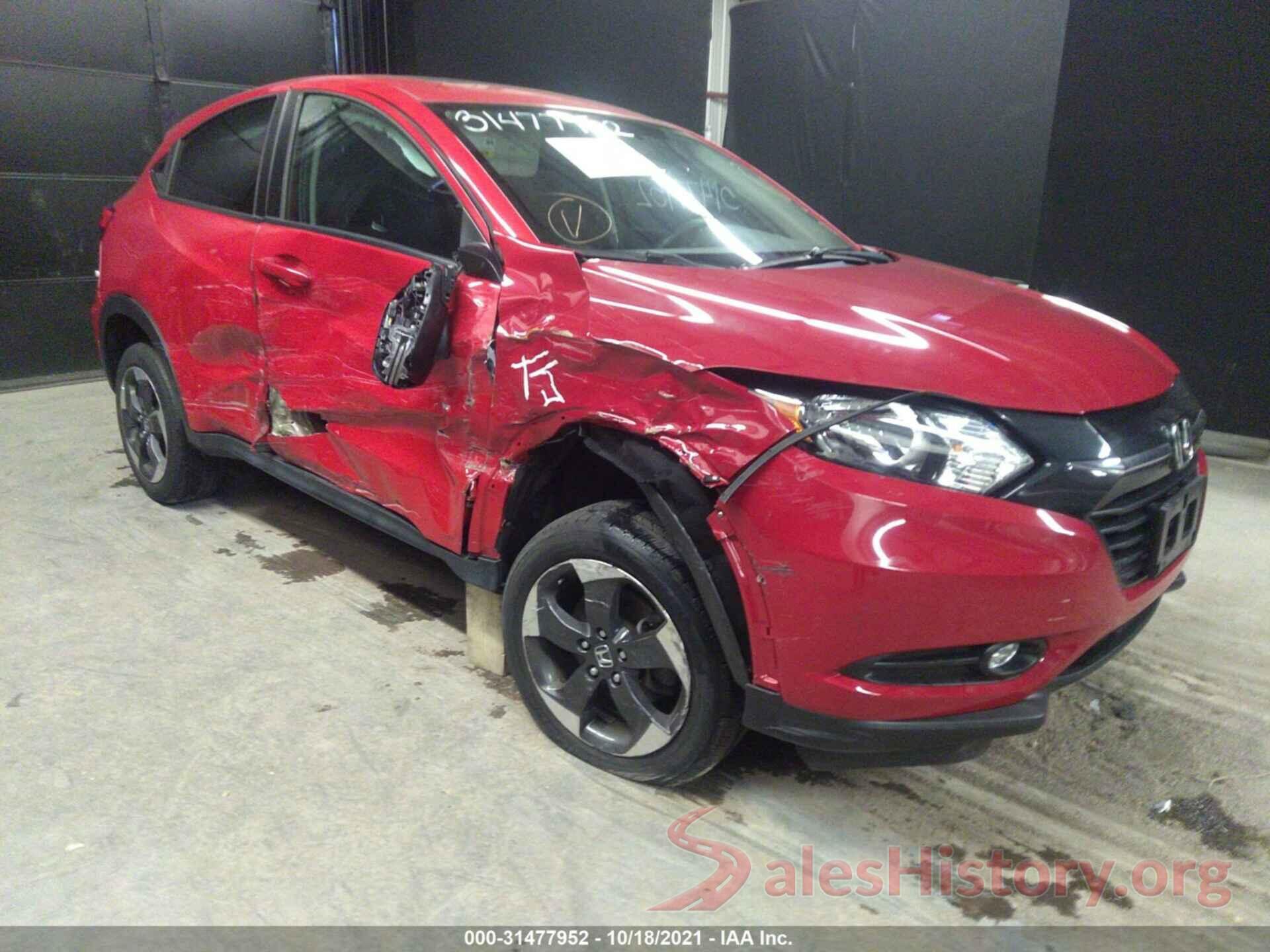 3CZRU6H57JM705126 2018 HONDA HR-V