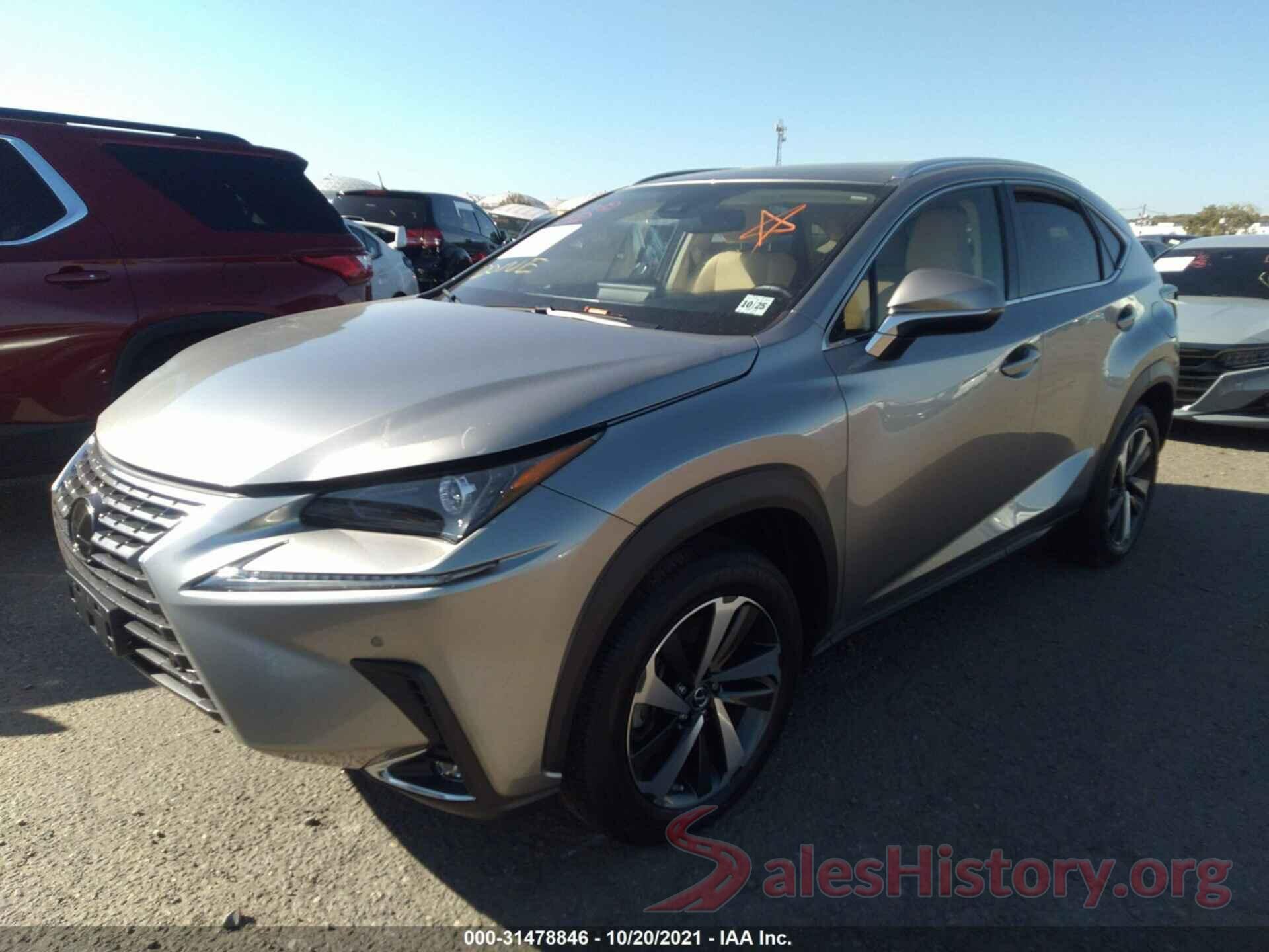 JTJGARDZ0M2239273 2021 LEXUS NX