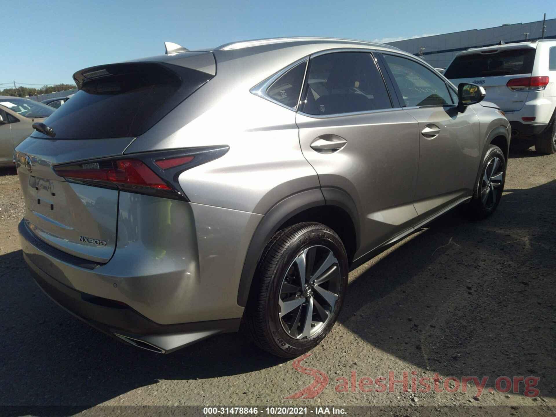 JTJGARDZ0M2239273 2021 LEXUS NX