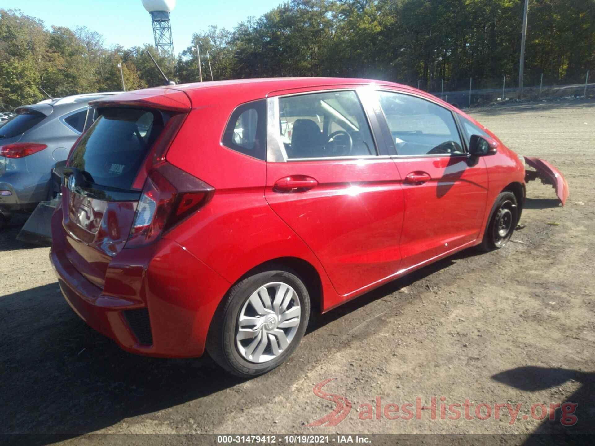 JHMGK5H53GX005411 2016 HONDA FIT