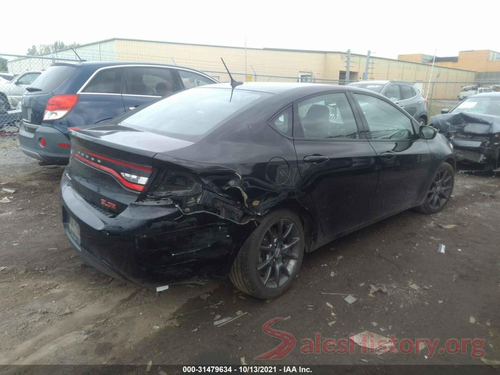 1C3CDFAA5GD508161 2016 DODGE DART