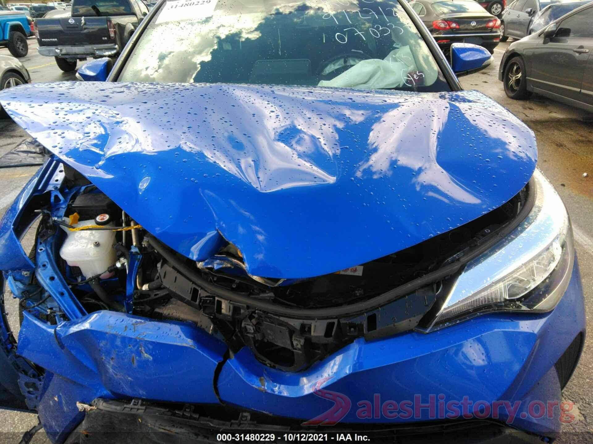 JTNKHMBX2L1070337 2020 TOYOTA C-HR