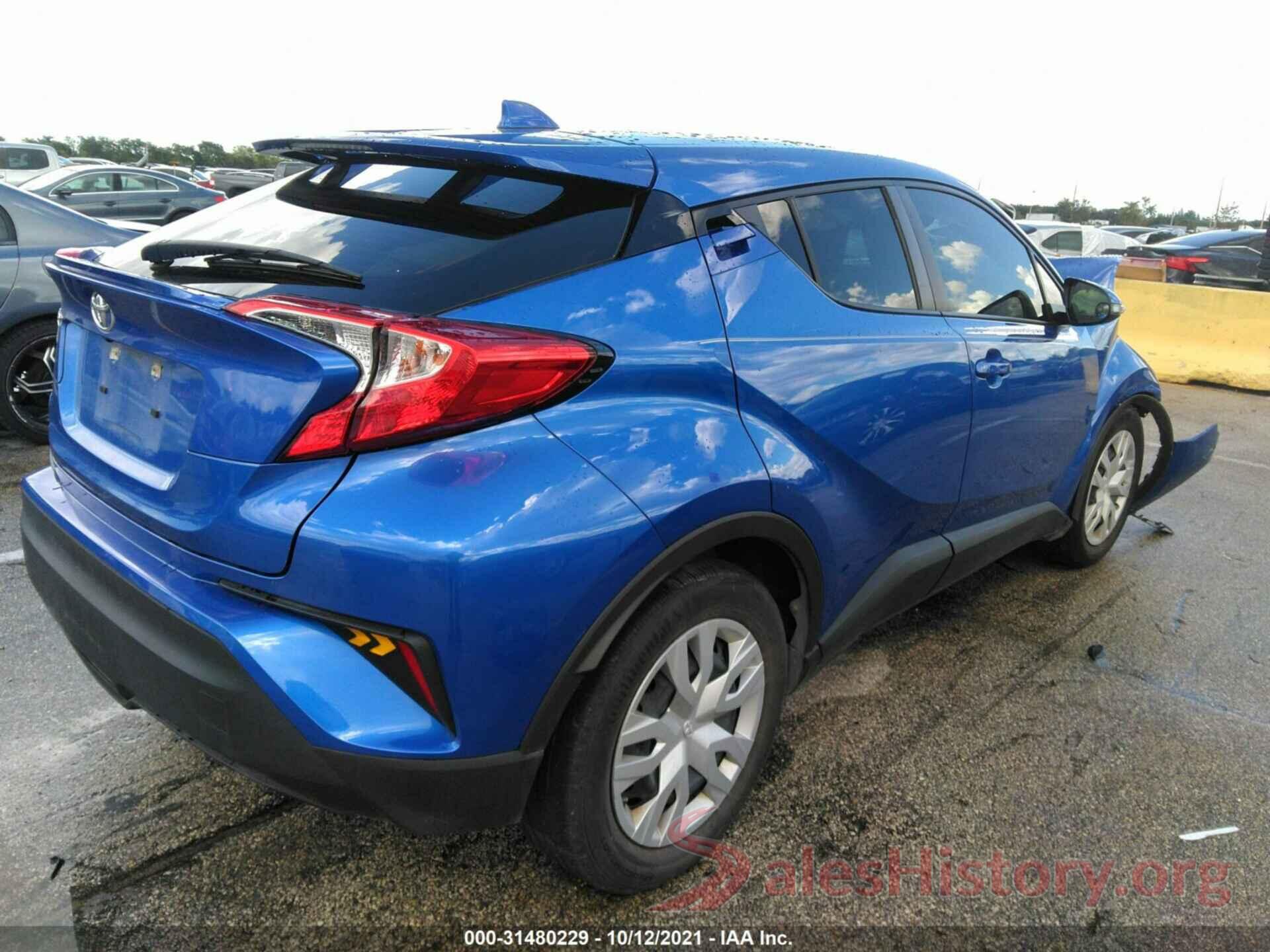 JTNKHMBX2L1070337 2020 TOYOTA C-HR