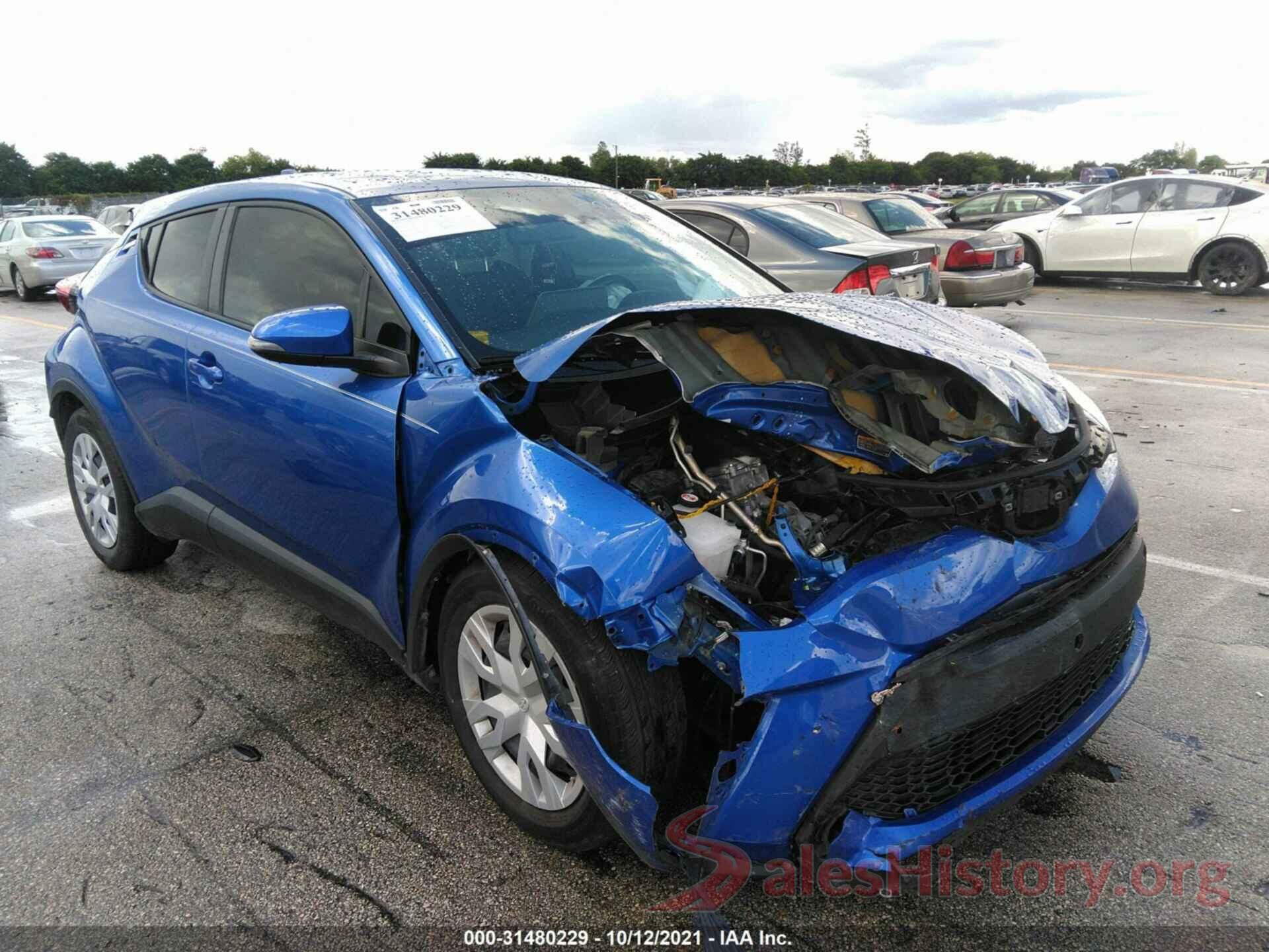 JTNKHMBX2L1070337 2020 TOYOTA C-HR