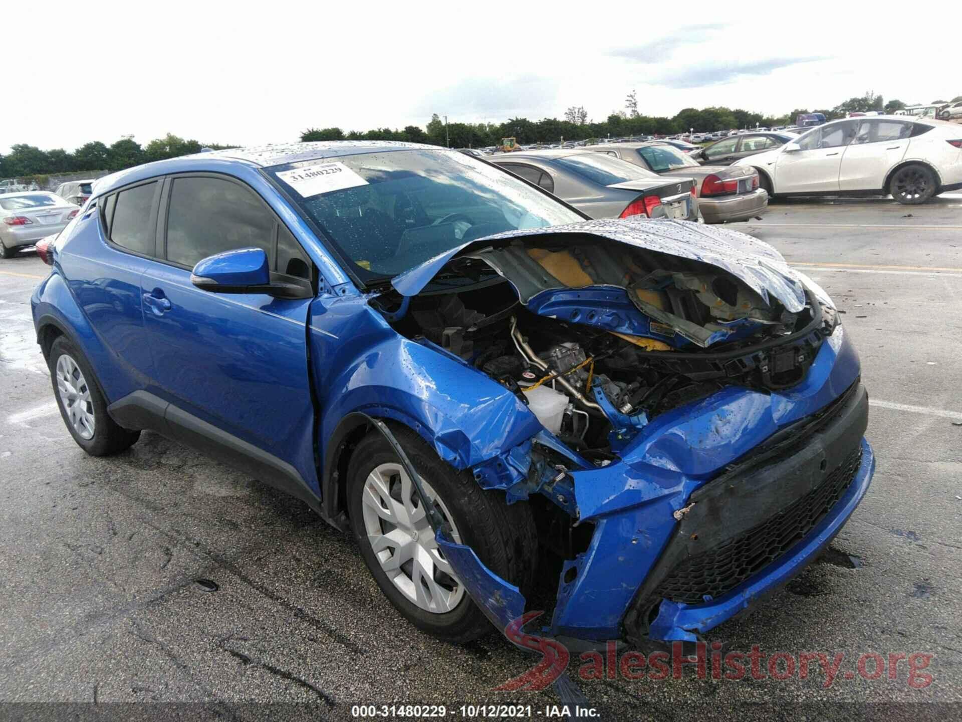 JTNKHMBX2L1070337 2020 TOYOTA C-HR