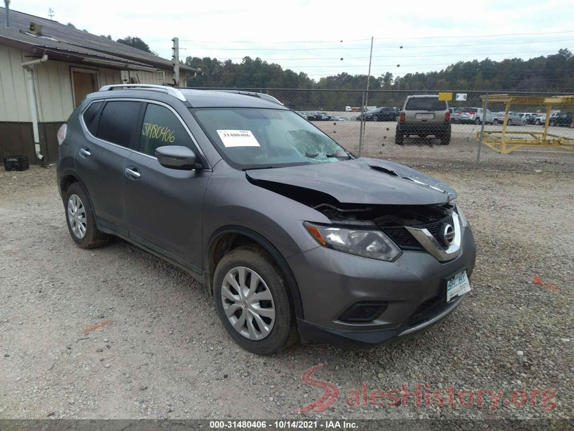 KNMAT2MV3GP714820 2016 NISSAN ROGUE