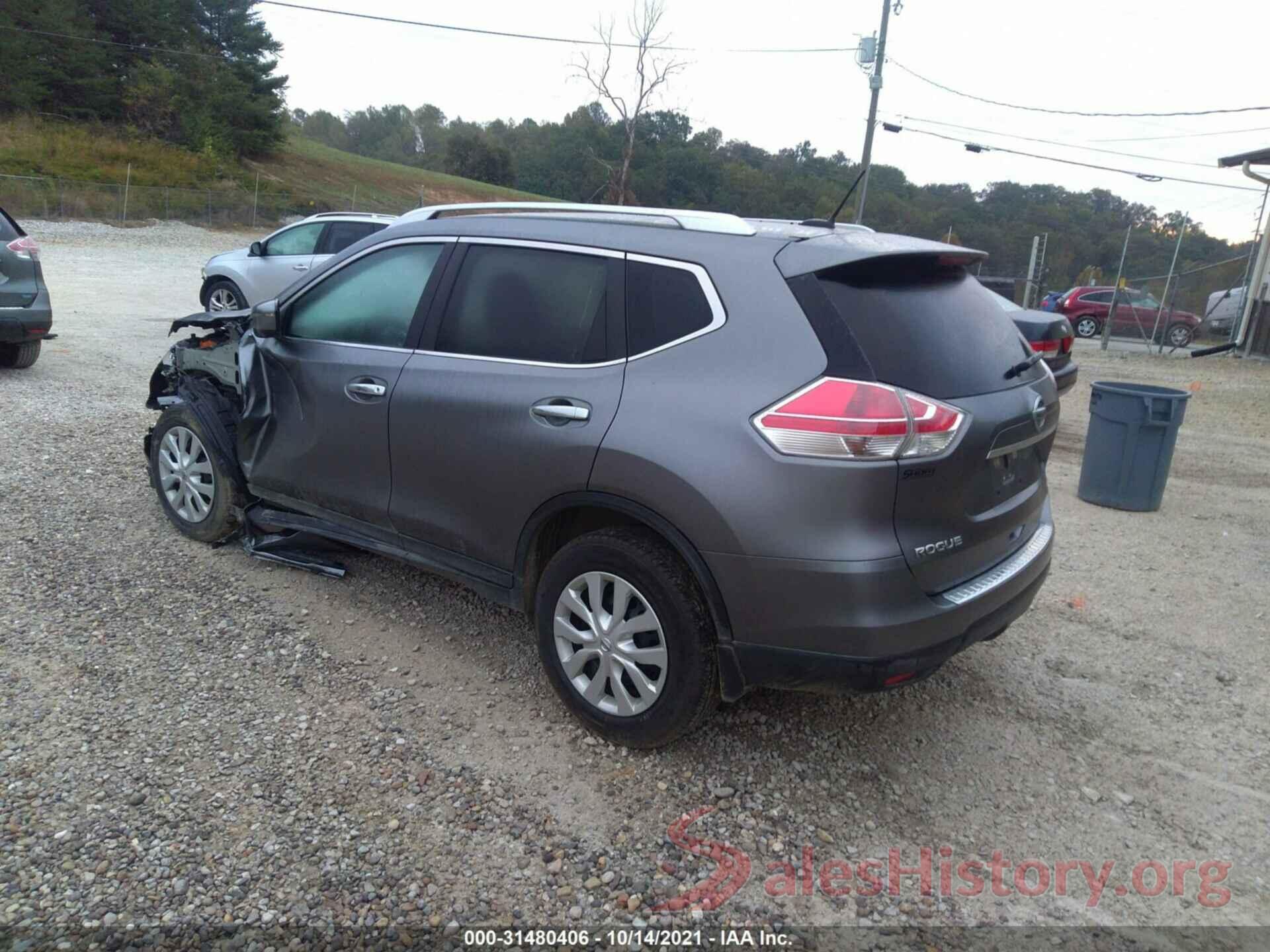 KNMAT2MV3GP714820 2016 NISSAN ROGUE