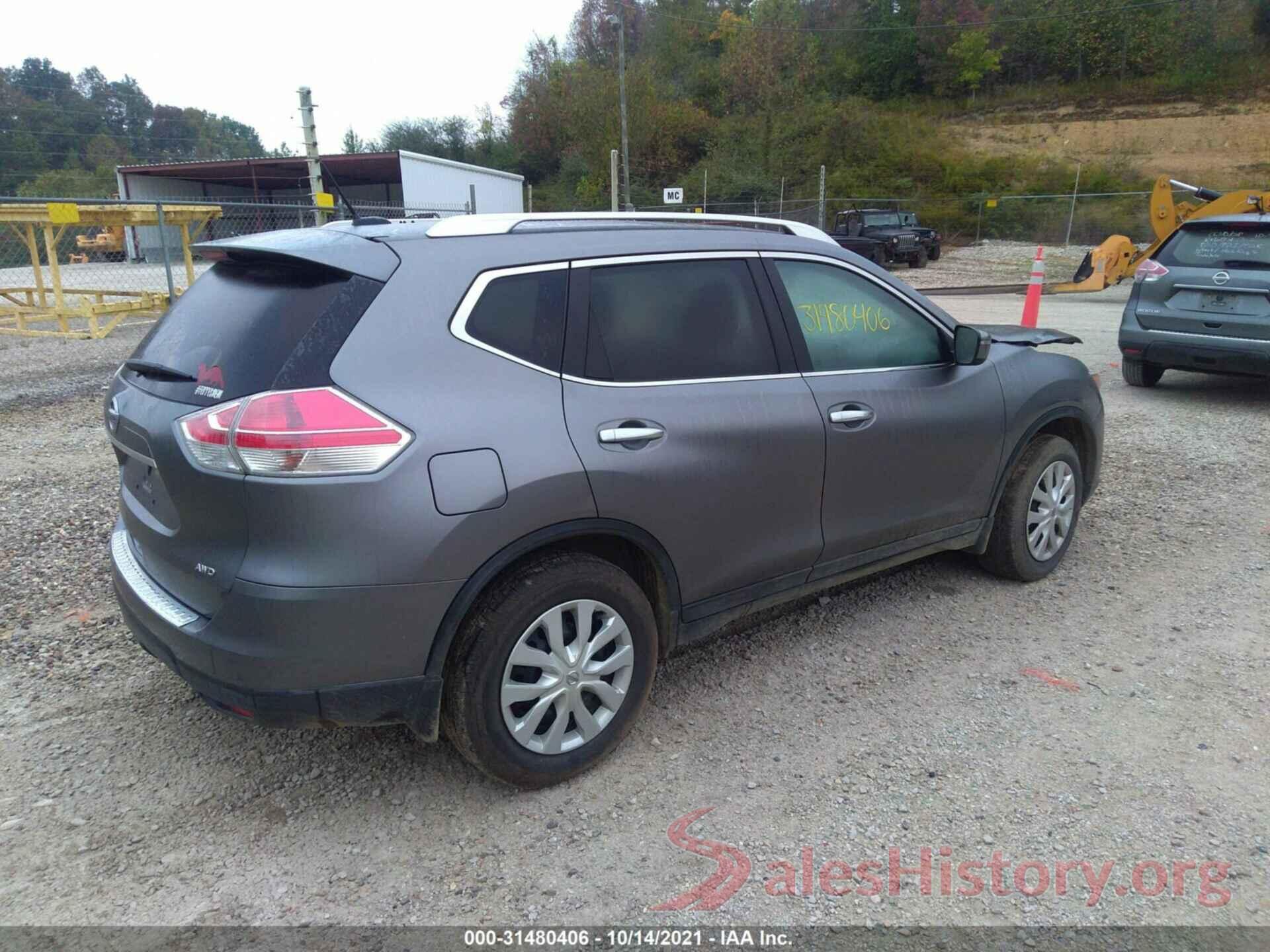 KNMAT2MV3GP714820 2016 NISSAN ROGUE