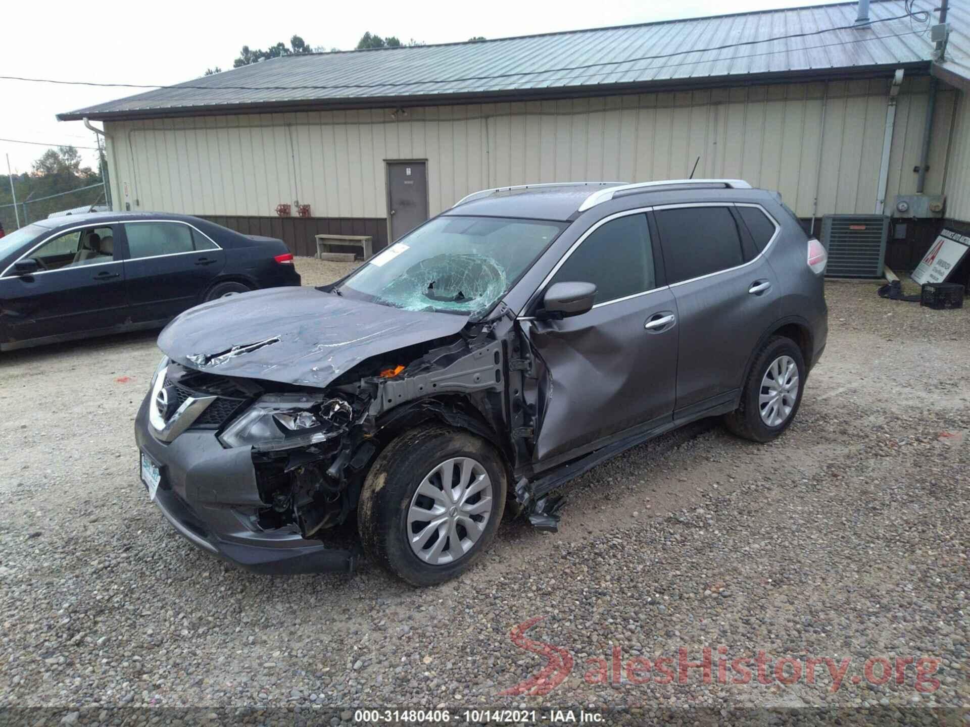 KNMAT2MV3GP714820 2016 NISSAN ROGUE