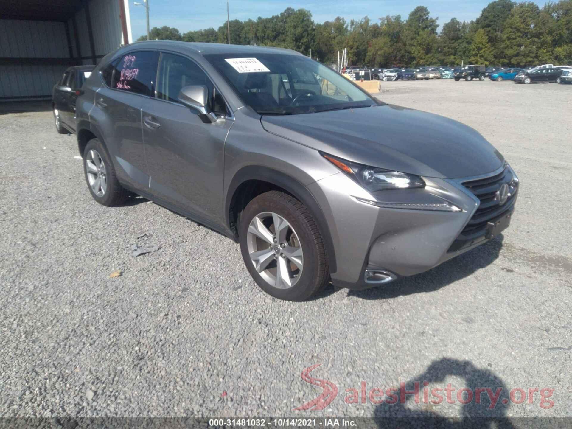 JTJBARBZXH2136655 2017 LEXUS NX